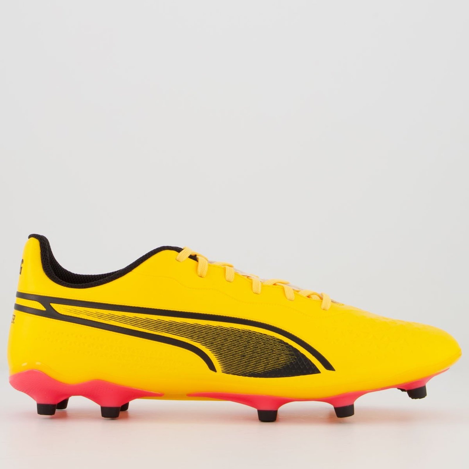 Chuteira Puma King Match FG/AG Campo Laranja