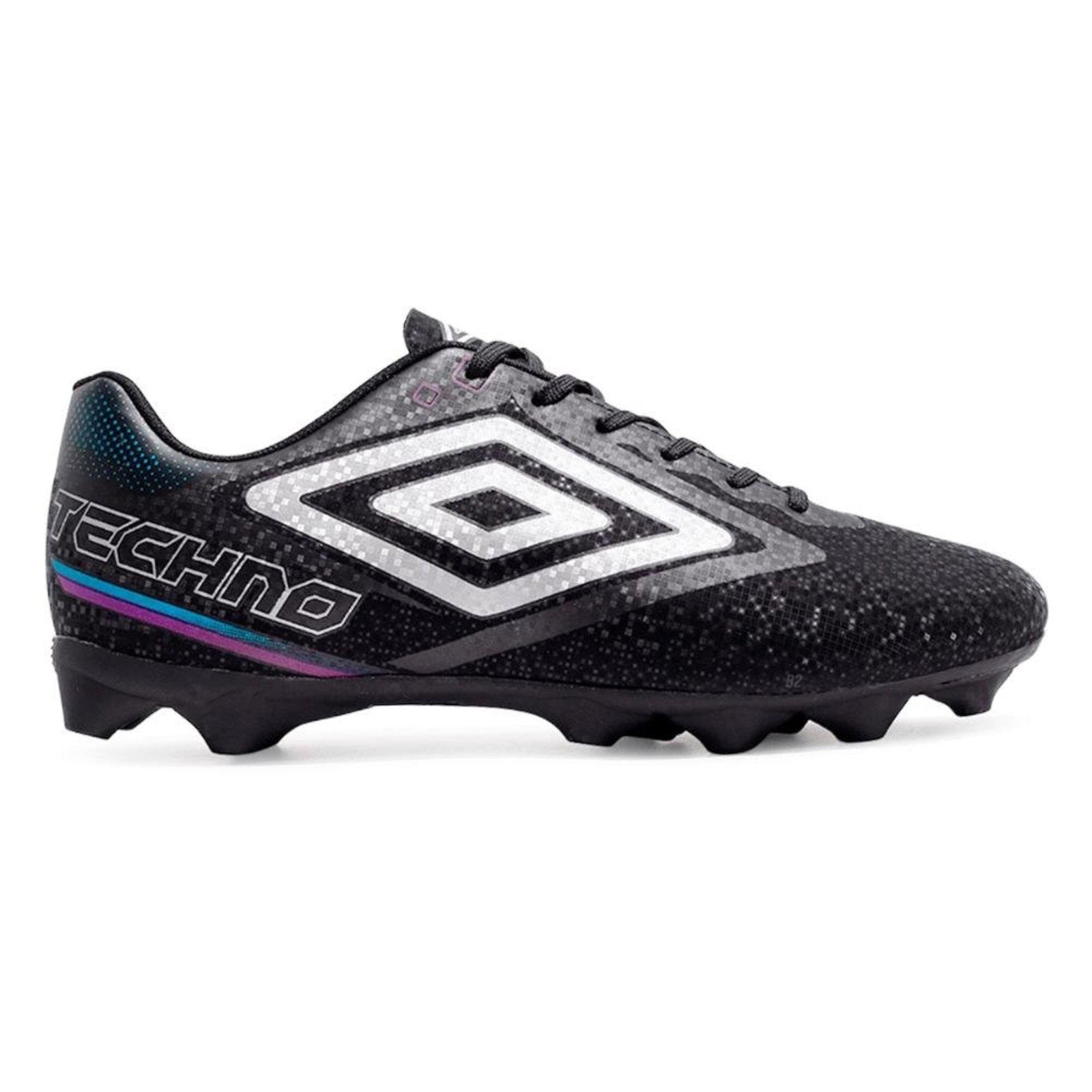 Chuteira Campo Umbro Techno II Masculina Preto
