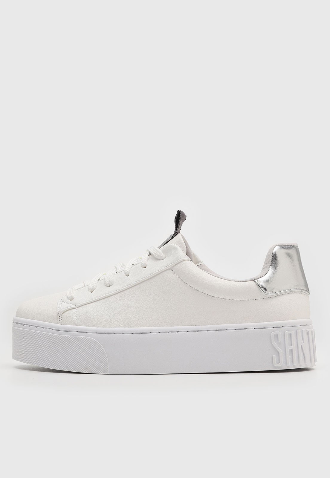 Tênis Feminino Santa Lolla Plataforma Branco