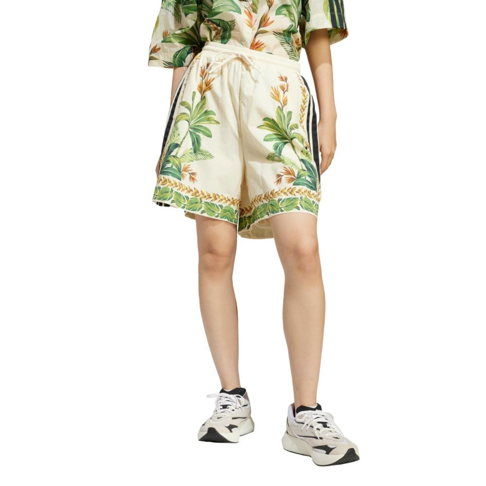 Shorts adidas x FARM Premium adidas Sportswear Branco