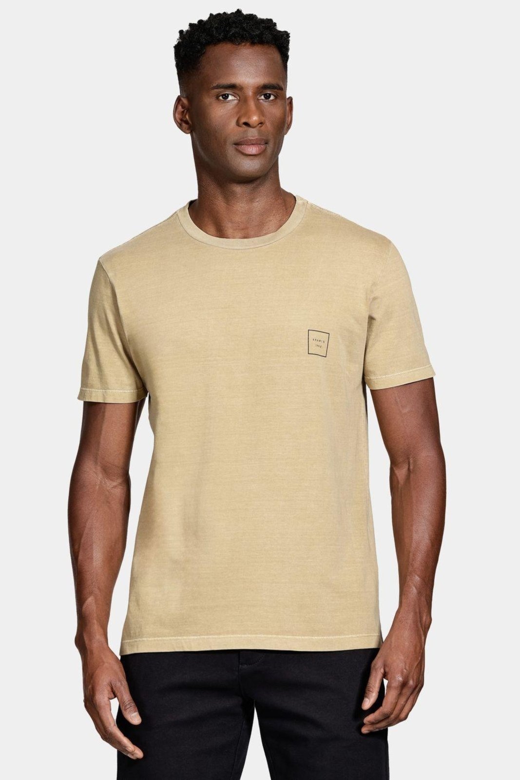 Camiseta Aramis Manga Curta Estampada