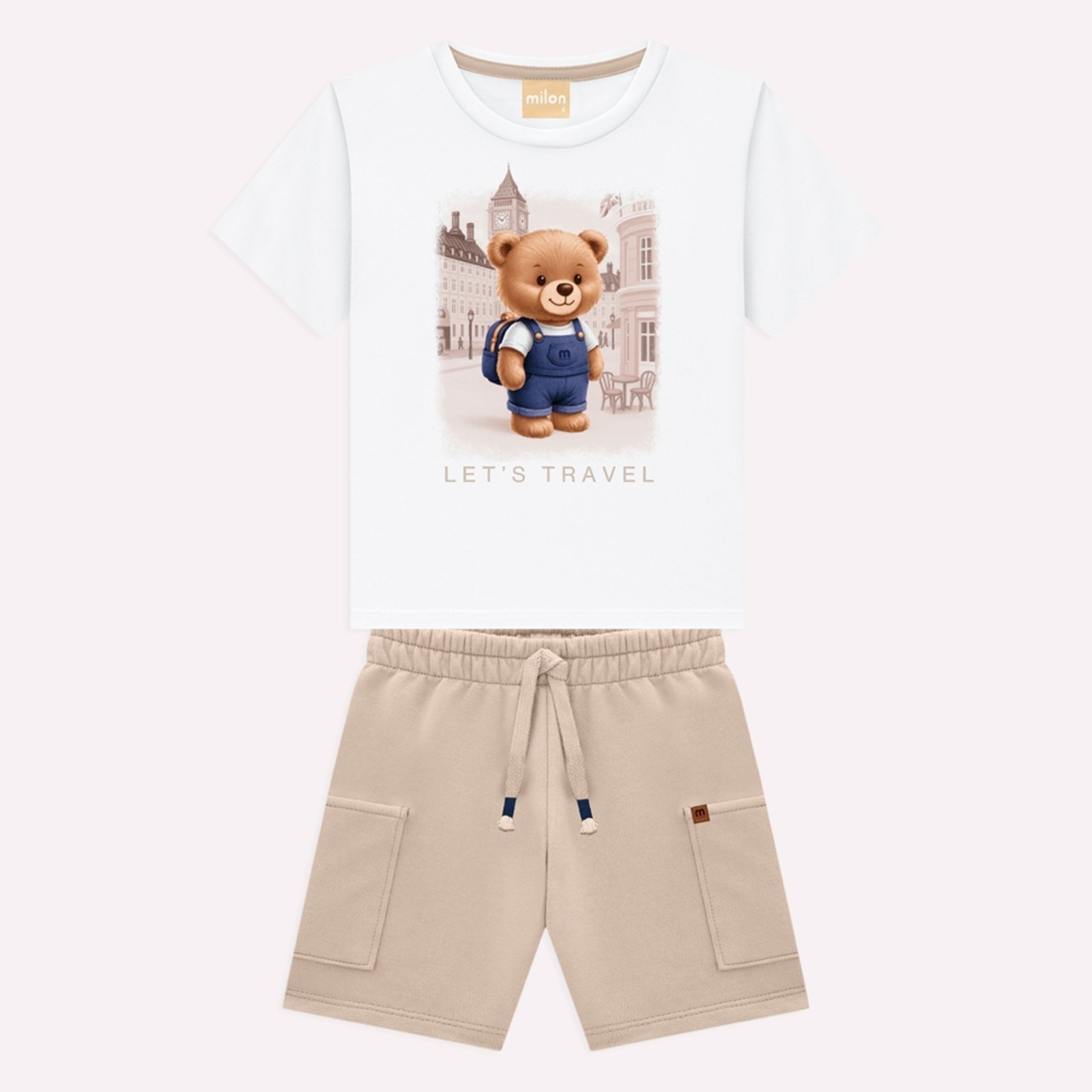 Infantil - Conjunto Menino Ursinho Milon