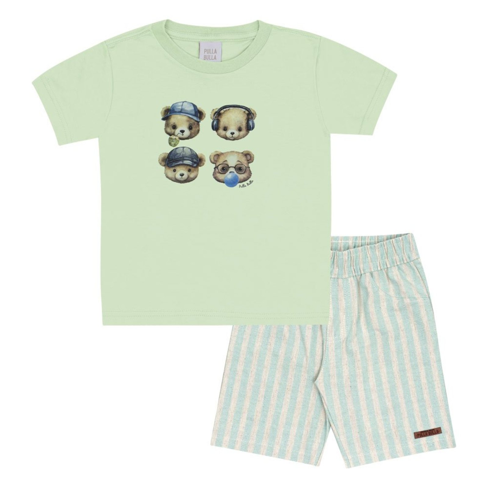 Infantil - Conjunto Verde Primeiros Passos Menino - 53379-1262