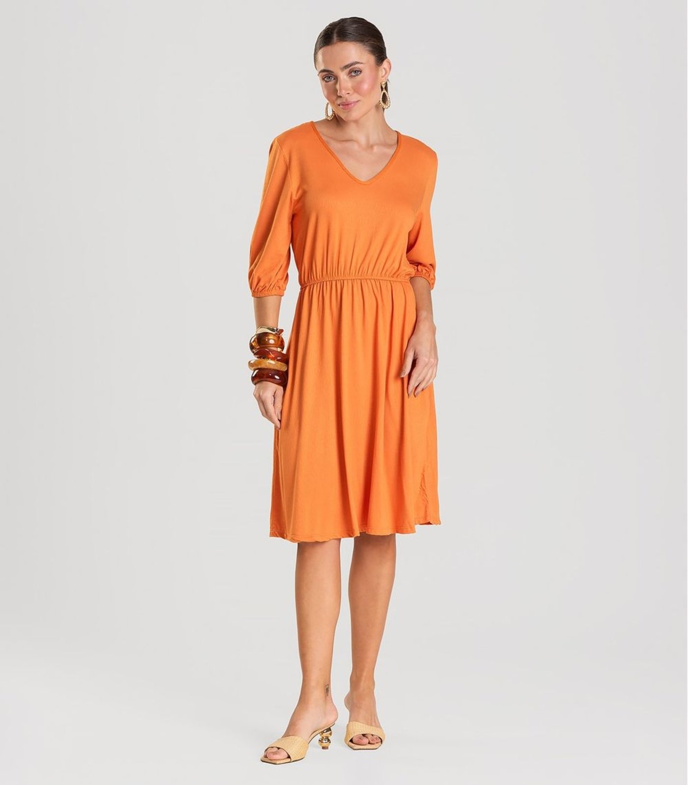 Vestido Feminino Select Laranja