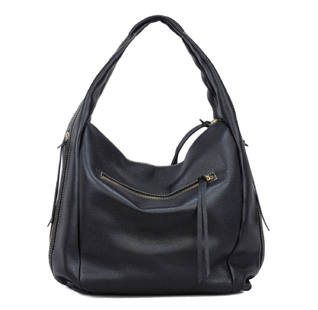 Bolsa SN Couros Caribe Preto