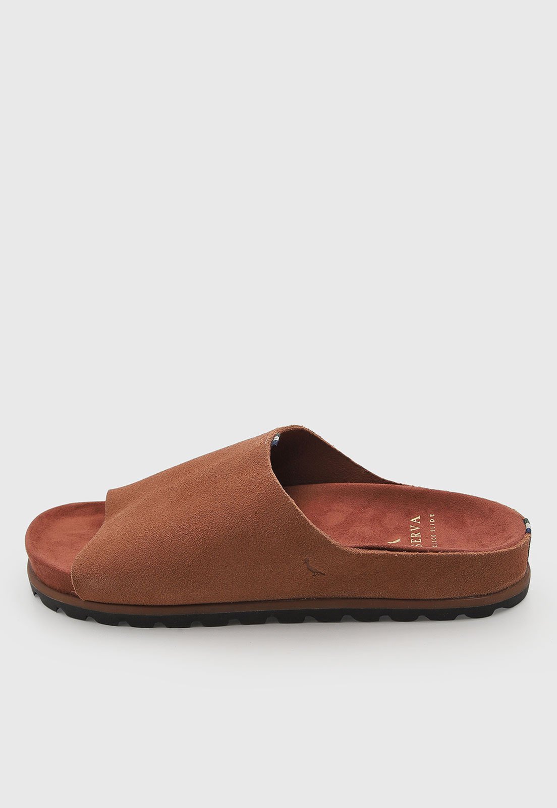 Chinelo Masculino Reserva Couro Marrom