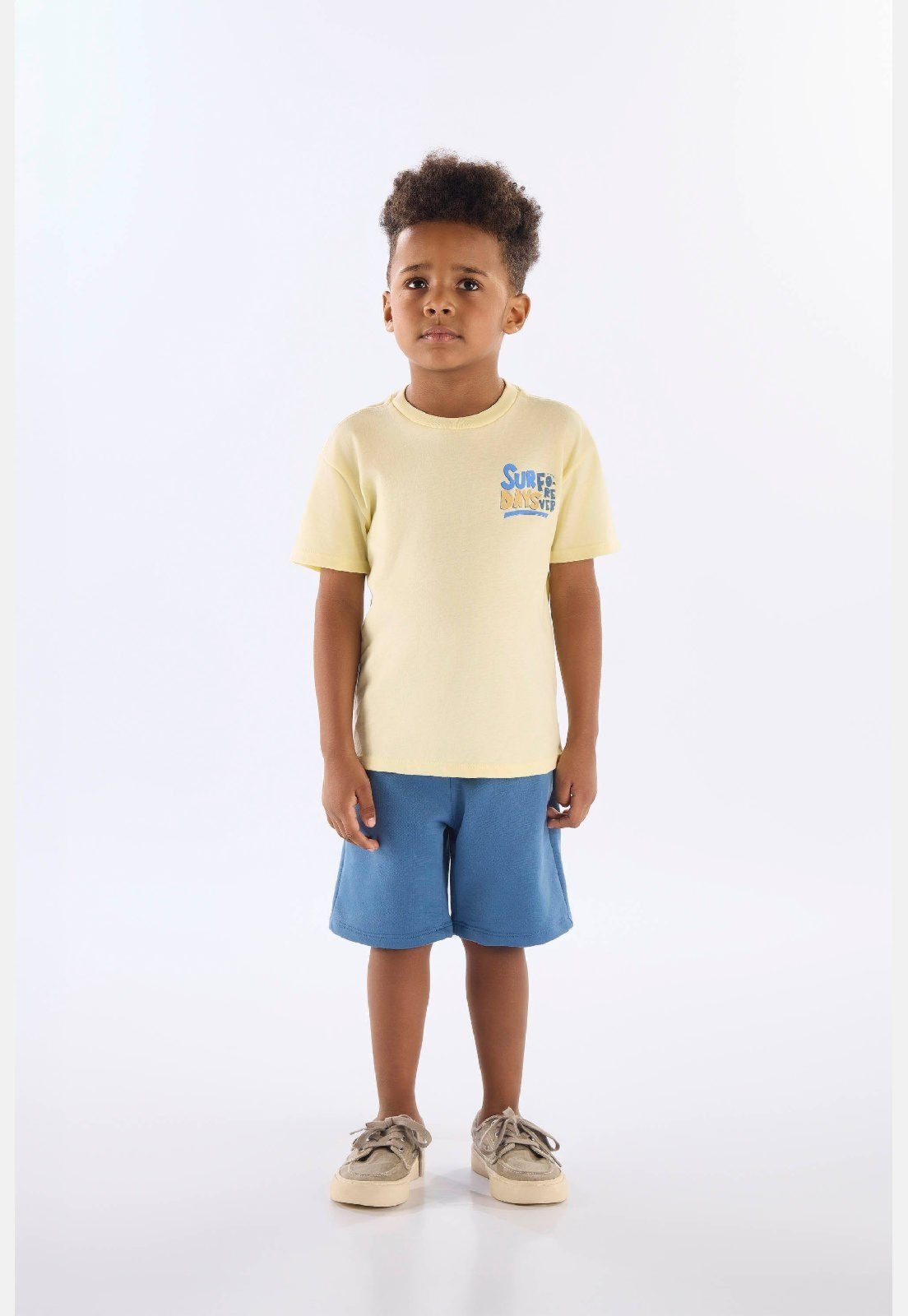 Infantil - Conjunto Surf Days para Menino Up Baby Amarelo