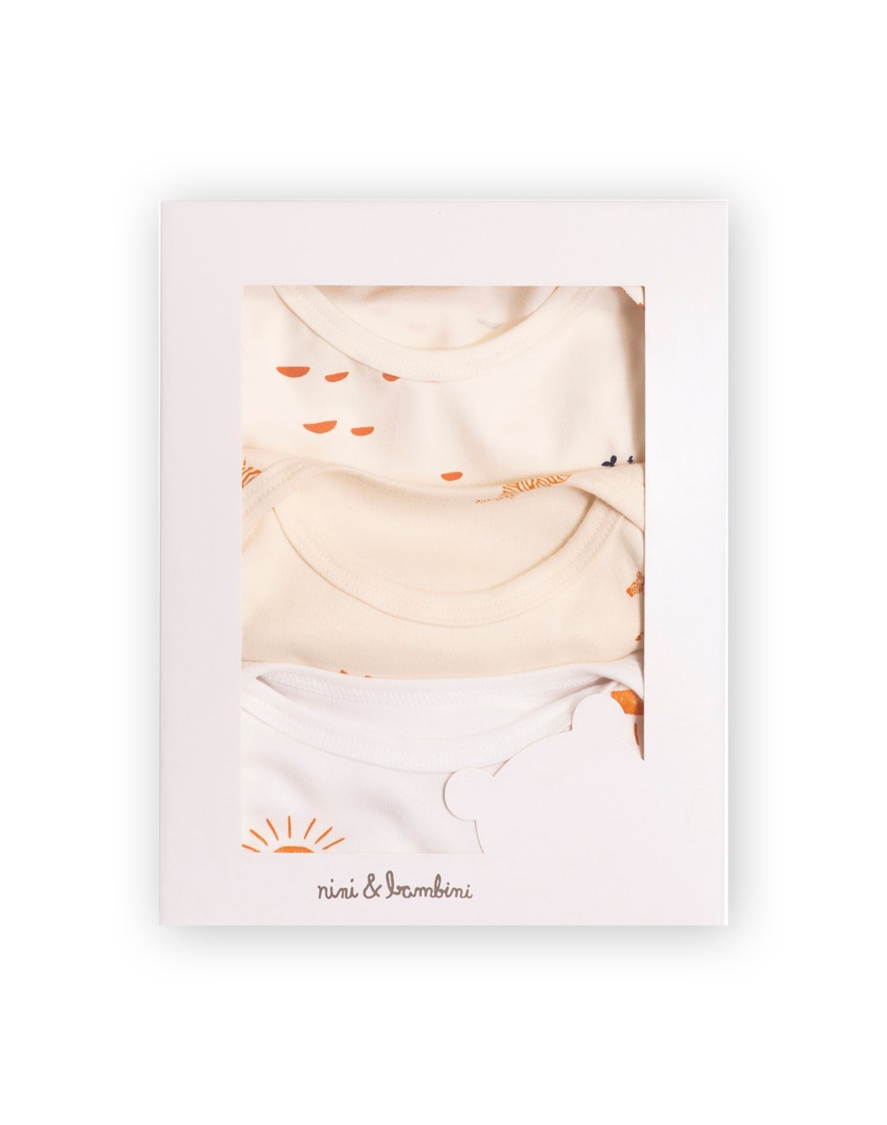 Infantil - Kit body manga longa sol + zebra + veleiro