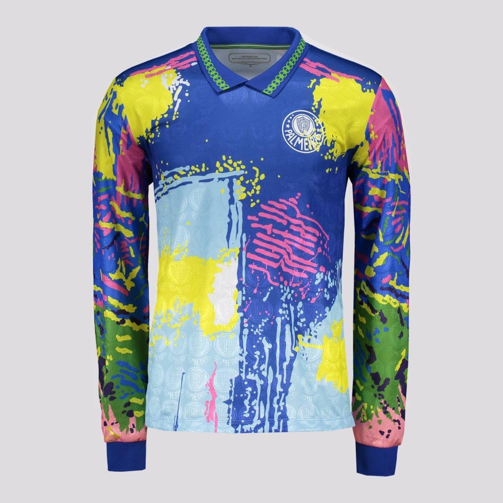 Camisa Palmeiras Goleiro Retrô 1993 Azul