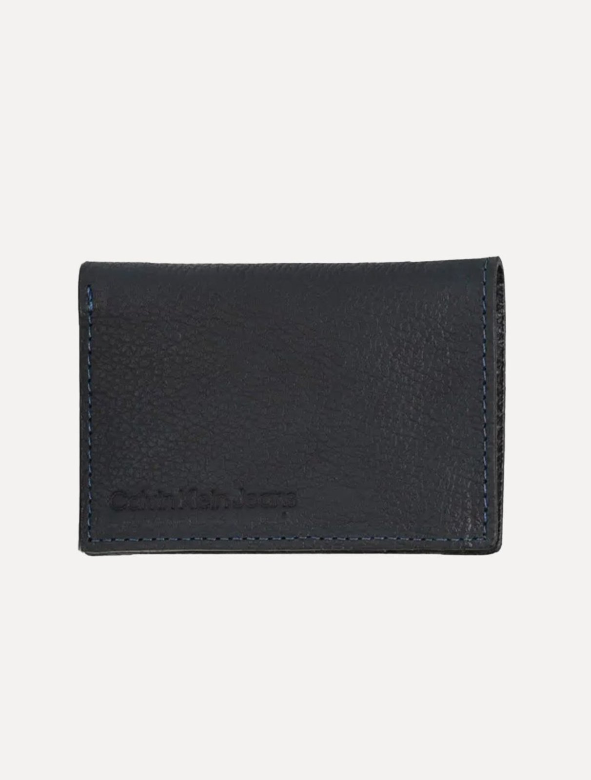 Carteira Calvin Klein Jeans Porta Cartão C0uro Floater Queima Logo Azul Marinho