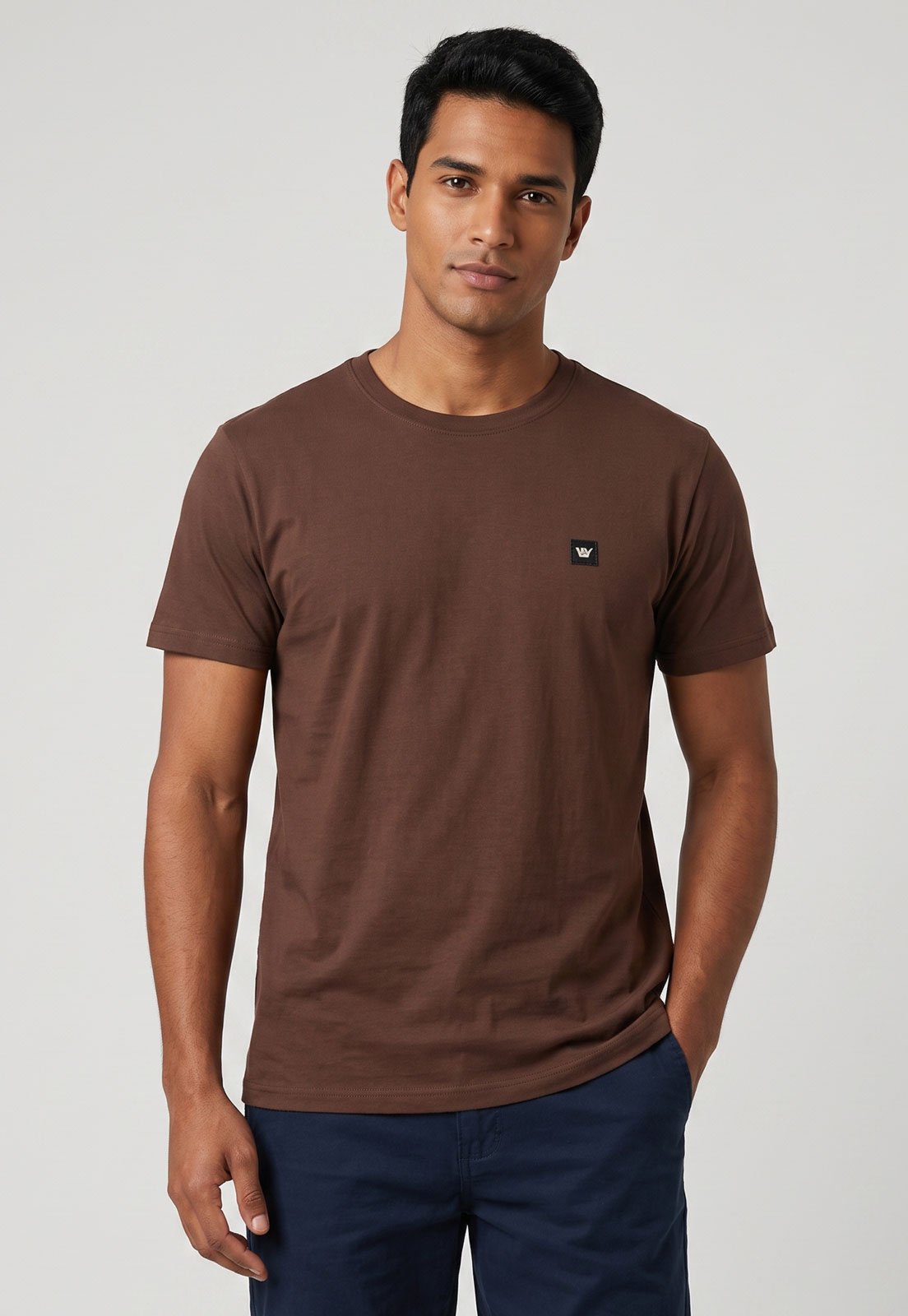 Camiseta Masculina Hang Loose Silk Mini Marrom