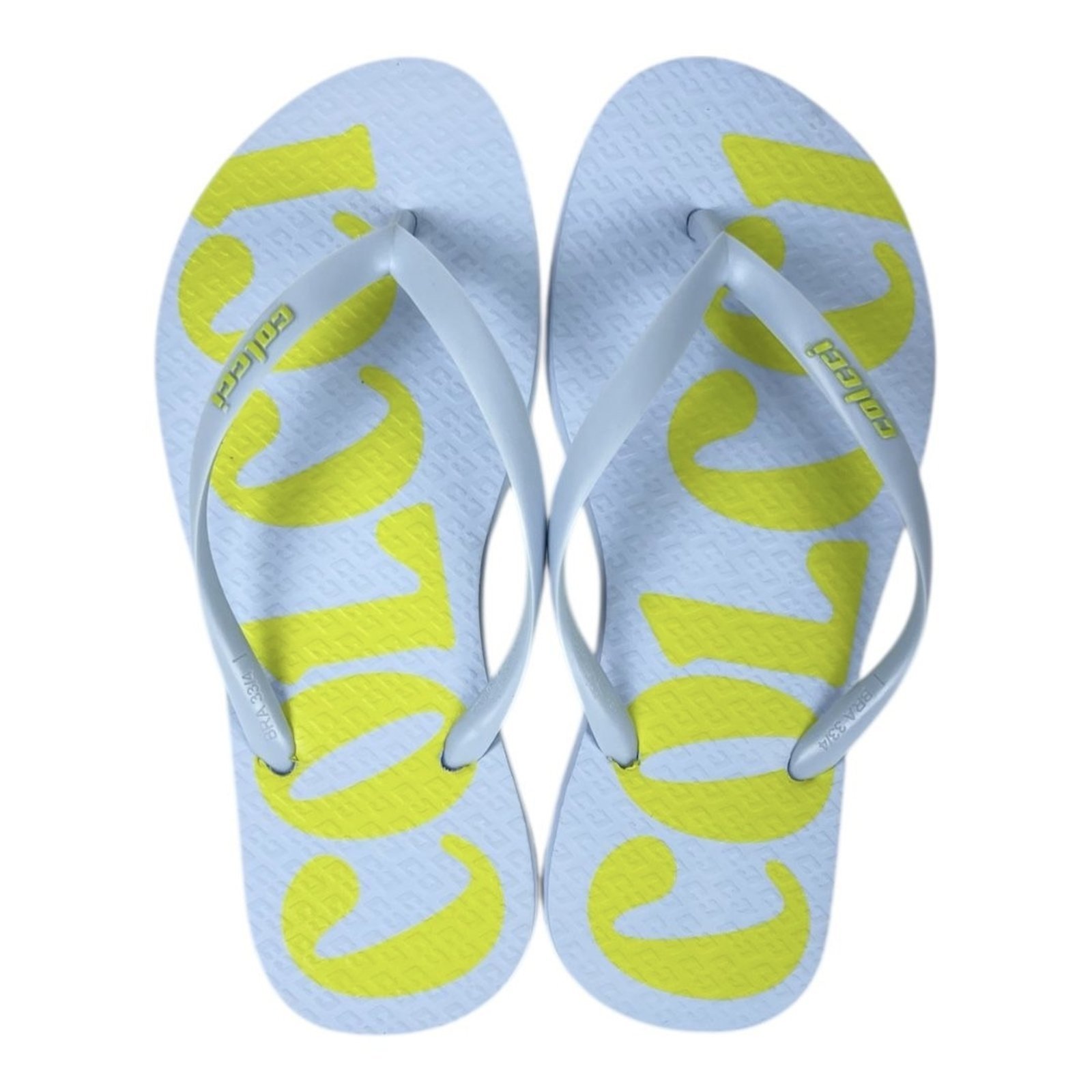 Chinelo Fem Bold Colcci Azul Locci