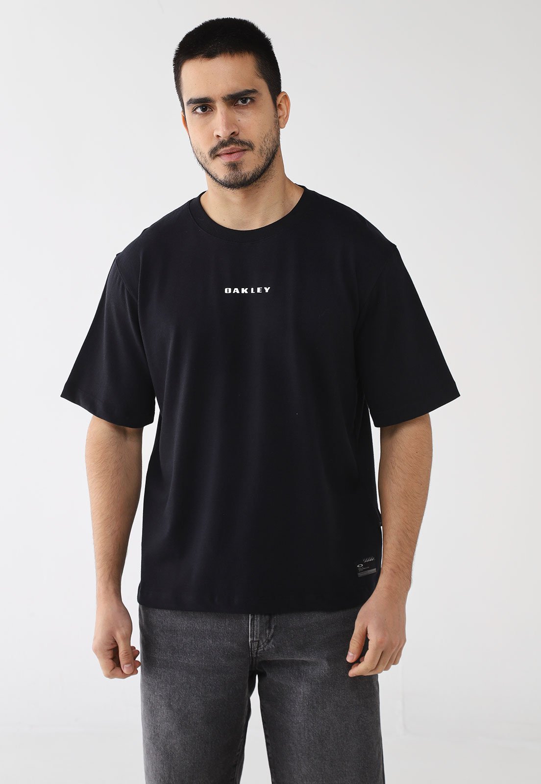 Camiseta Masculina Oakley Big Skull Tee Preta