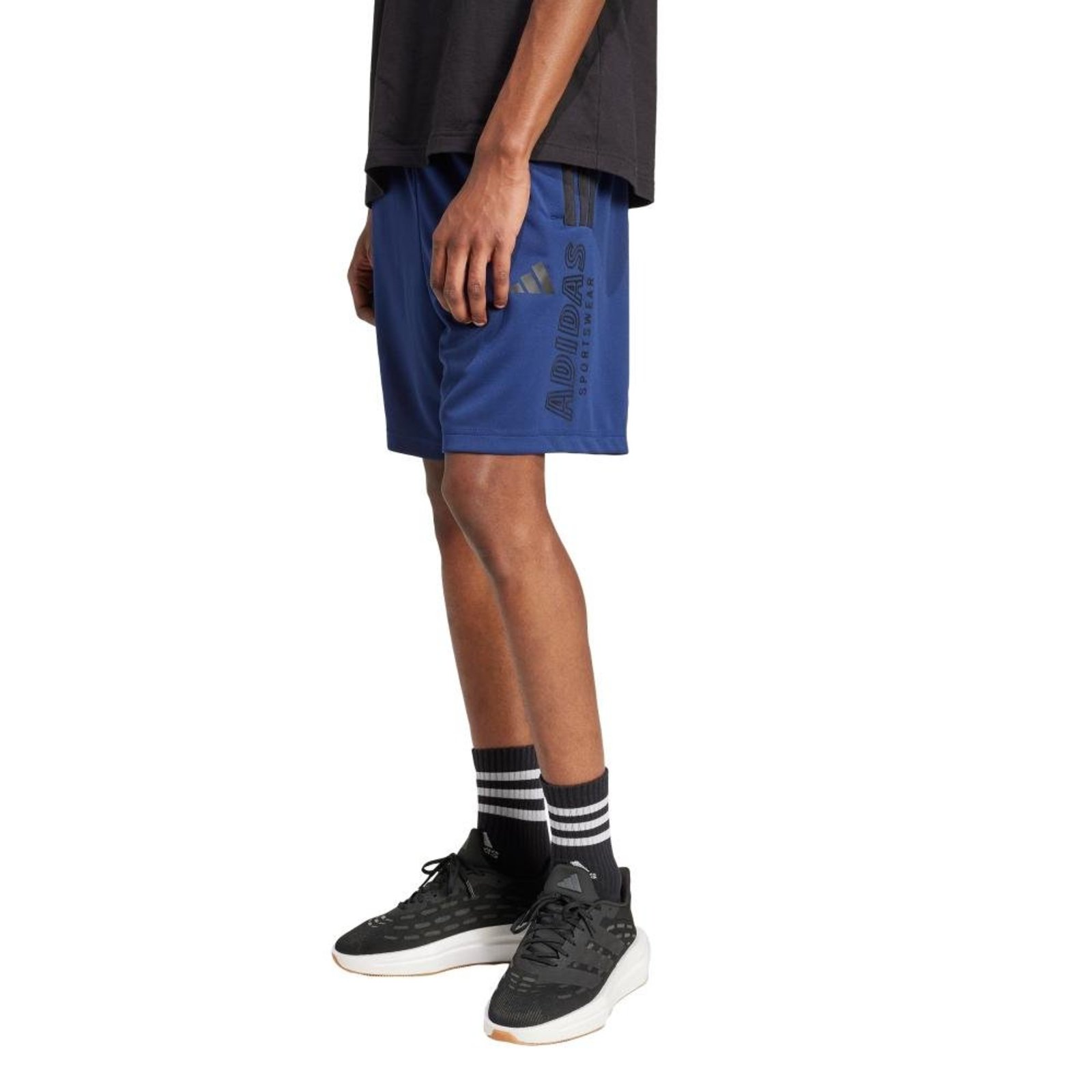 Shorts Tiro Wordmark adidas Sportswear Azul