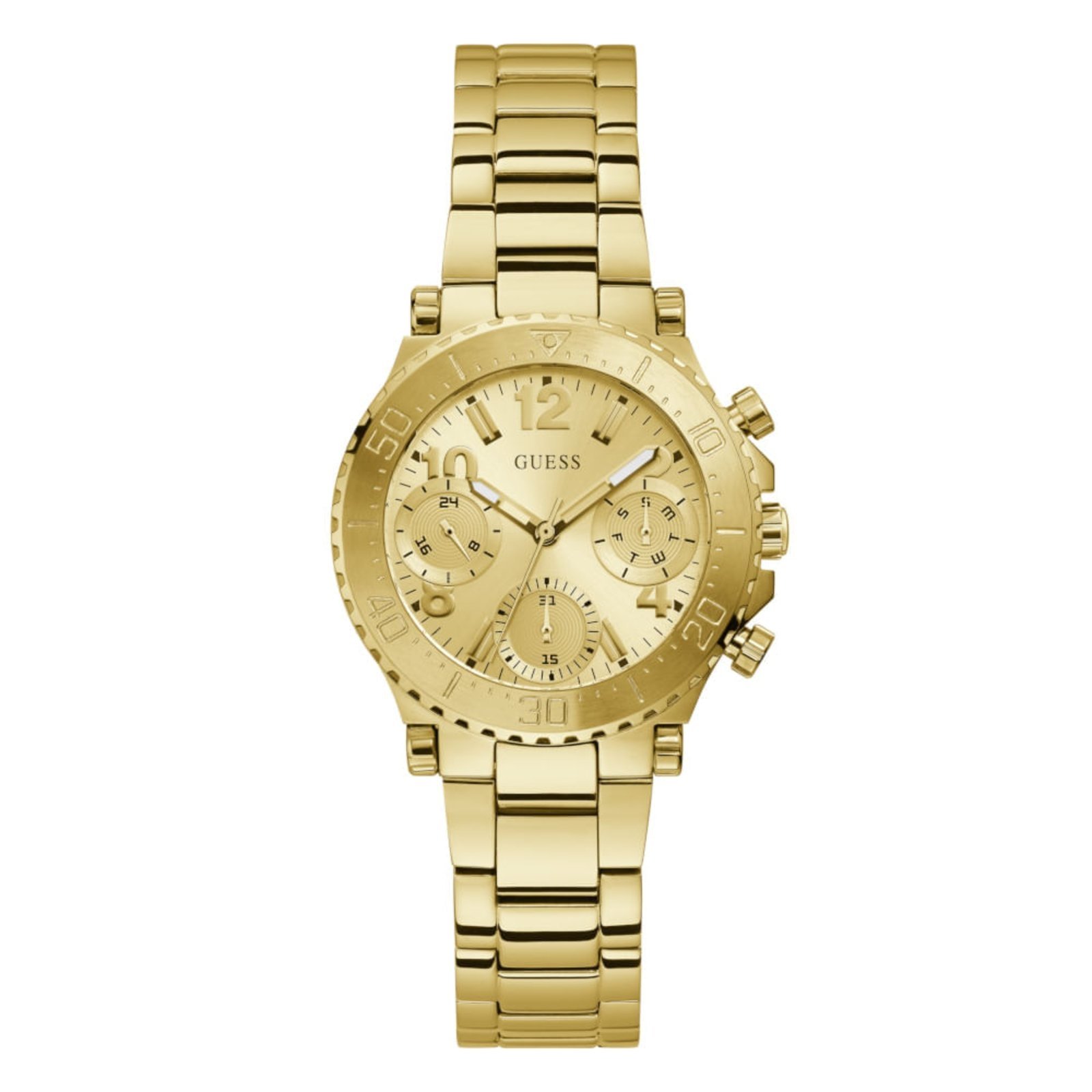 Relógio Feminino Guess Dourado Multifunção Guess