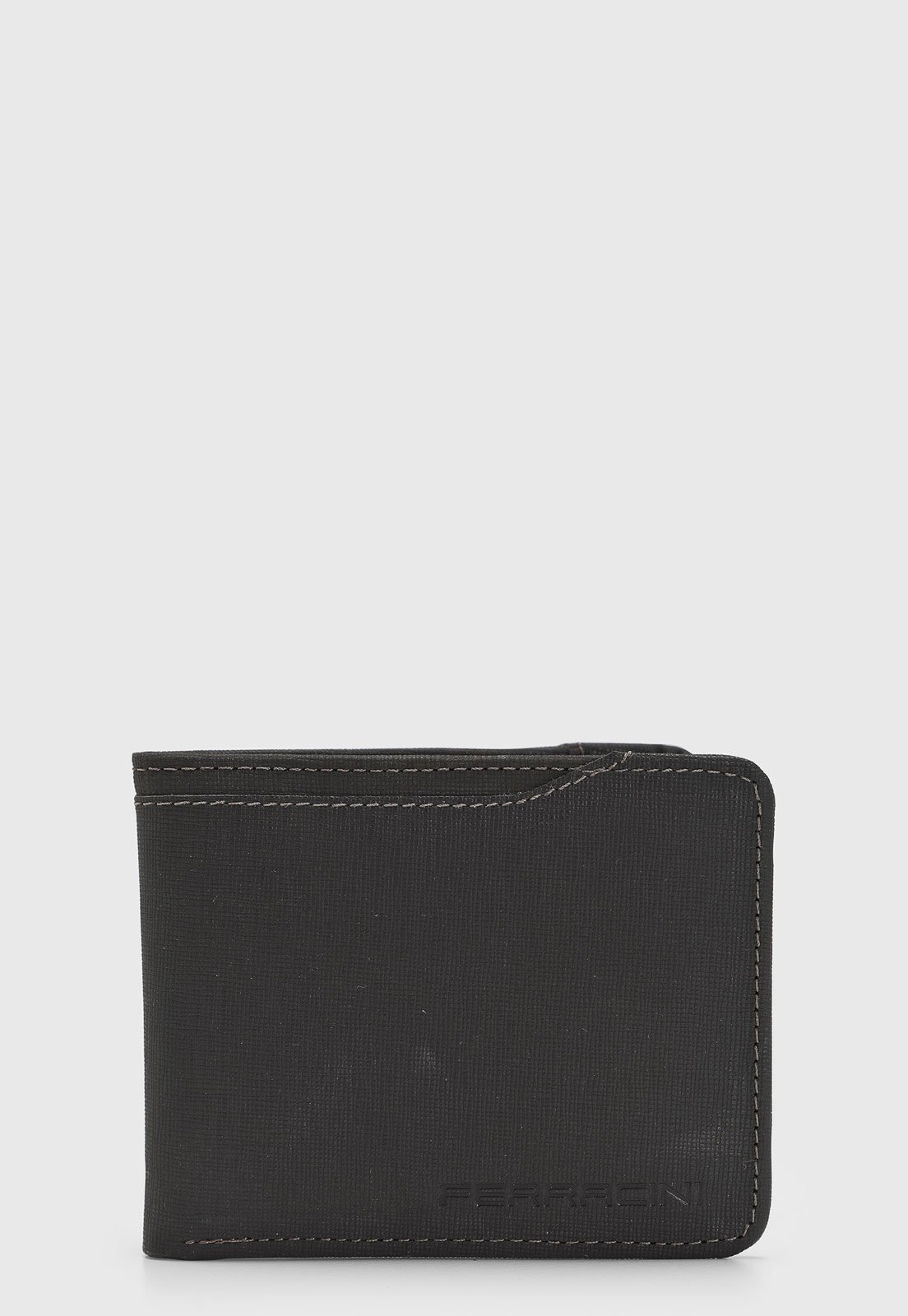 Vista 3 Carteira Masculina Ferracini Jeans Stonado café FERRACINI café