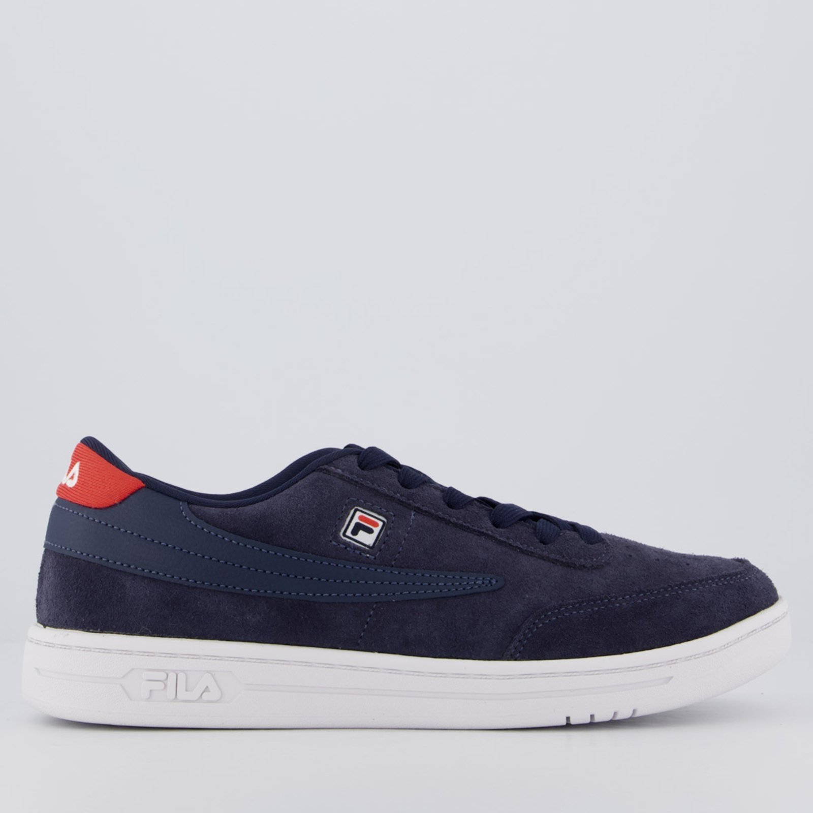 Vista 2 Tênis Fila Sport e Branco azul Fila azul