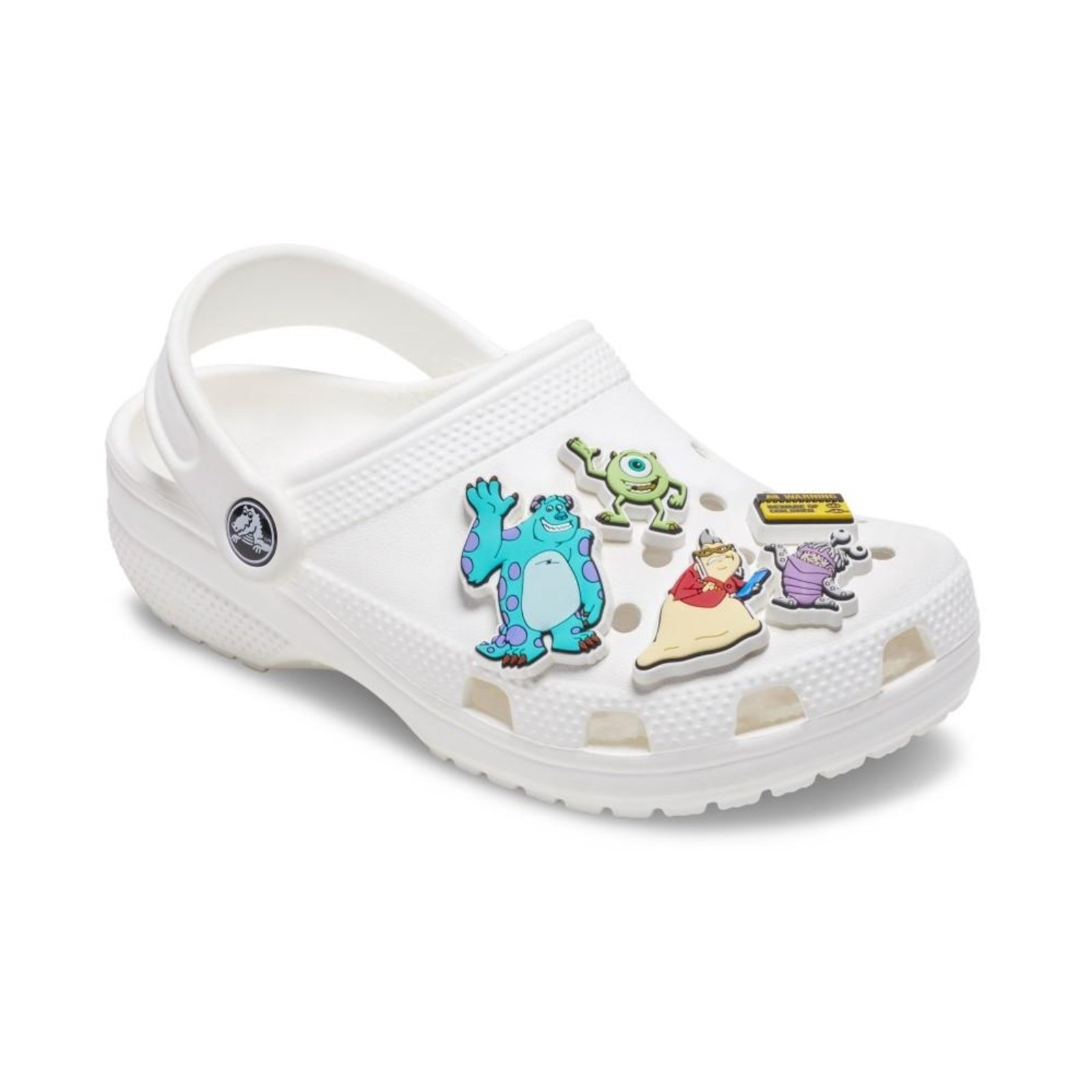 Vista 3 Infantil - Jibbitz™ Monstros SA Pack com 5 Peças Crocs branco