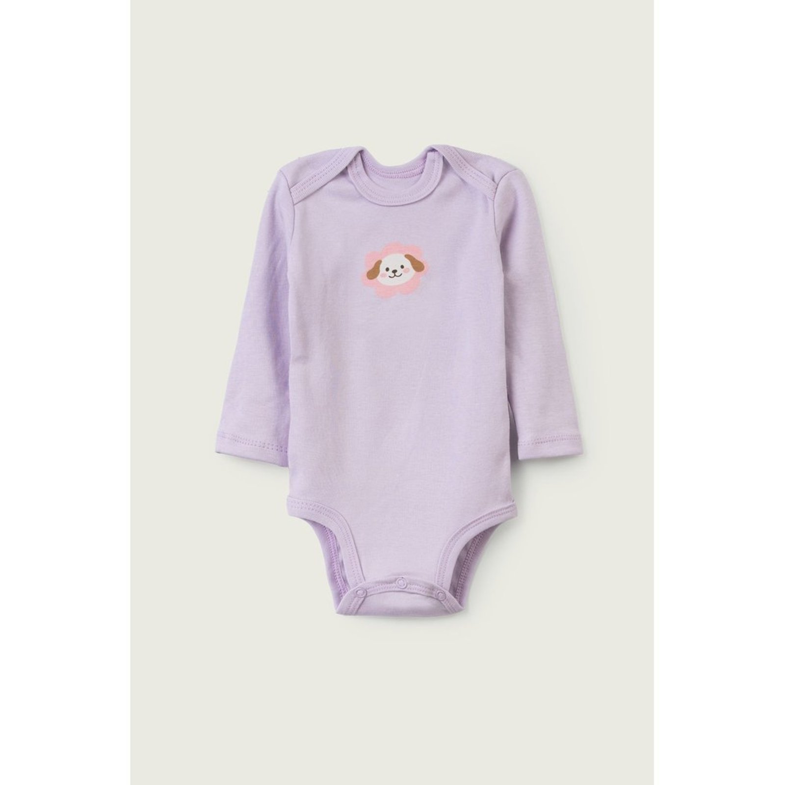 Infantil - Body Longo do Papai Lilás Dog