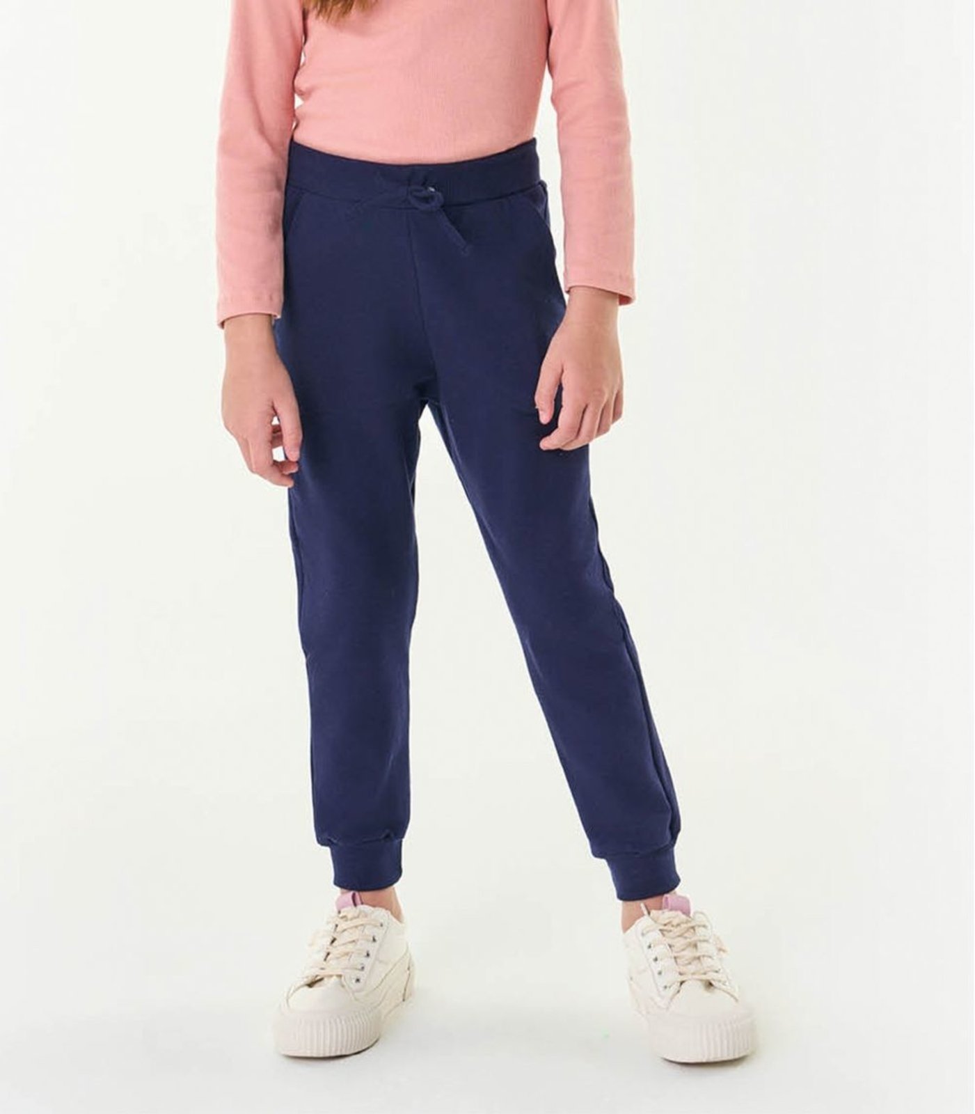 Vista 2 Infantil - Calça Feminina Molecotton Trick Nick Trick Nick Básicos preto Trick Nick Básicos preto