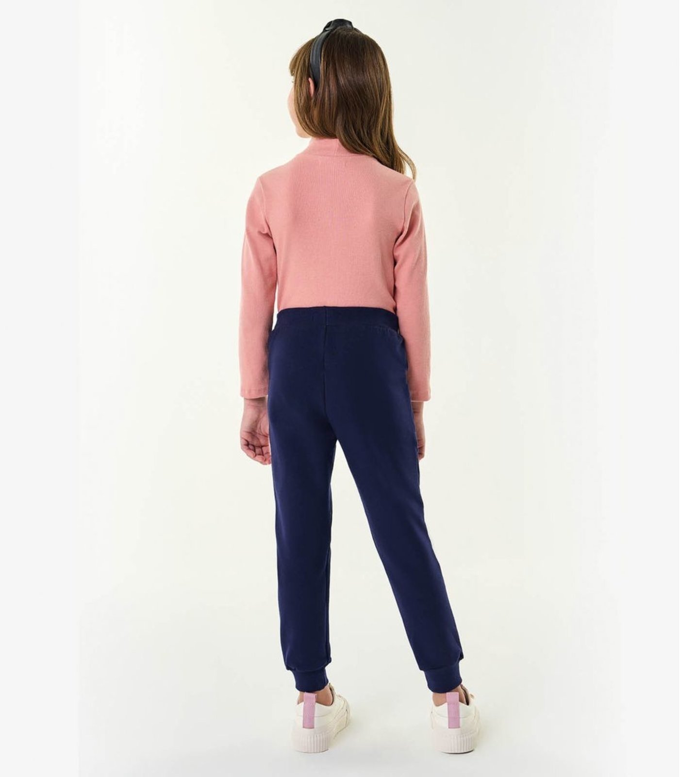 Vista 3 Infantil - Calça Feminina Molecotton Trick Nick Trick Nick Básicos preto Trick Nick Básicos preto