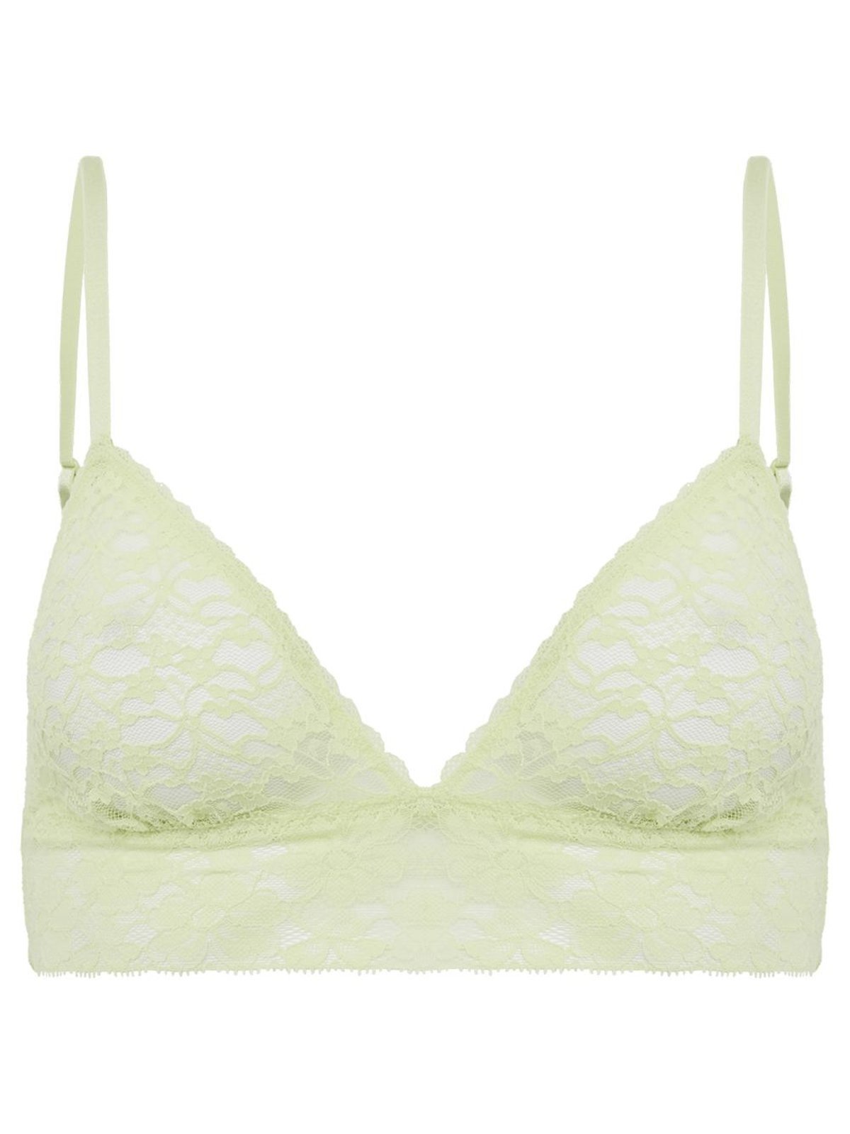 Sutiã Triângulo Renda Sweet Lace Verde Pistachio Ice