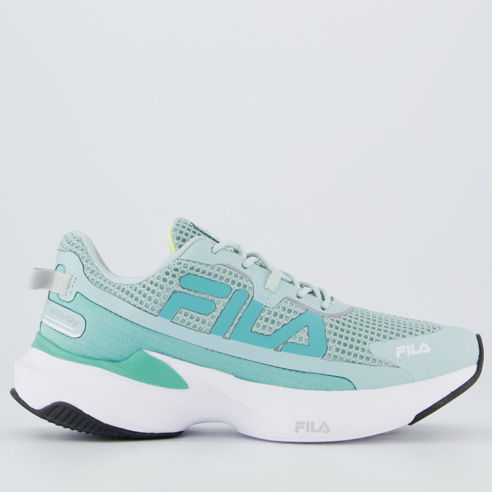 Vista 2 Tênis Fila Recovery Feminino verde Fila verde