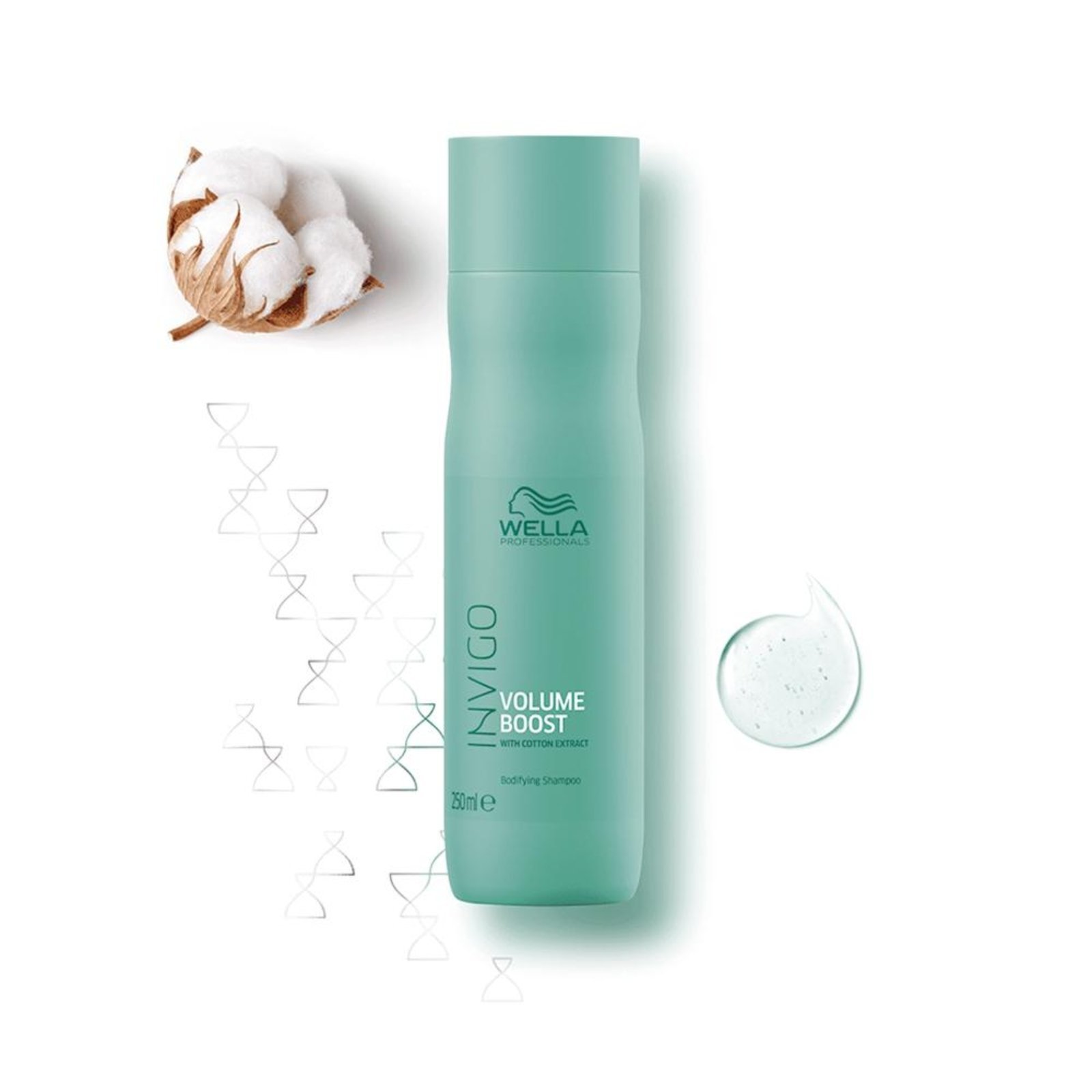 Vista 3 Wella Professionals Invigo Volume Boost Shampoo 250ml incolor WELLA PROFESSIONALS incolor