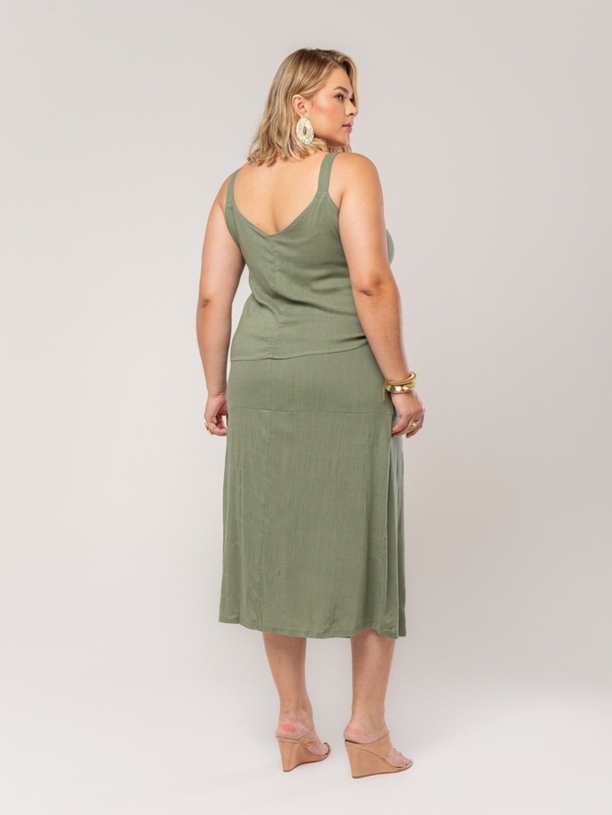 Saia Longa Aloha - SAWARY FASHION VERDE