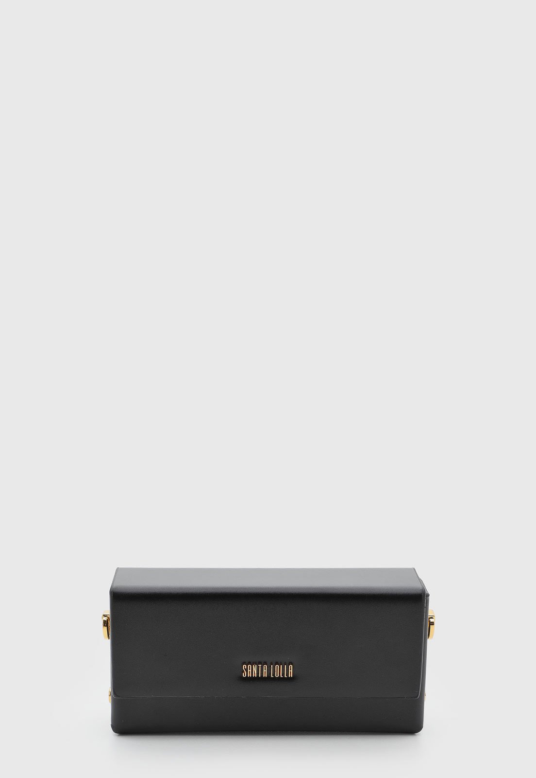 Bolsa Feminina Santa Lolla Pequena Retangular Preta