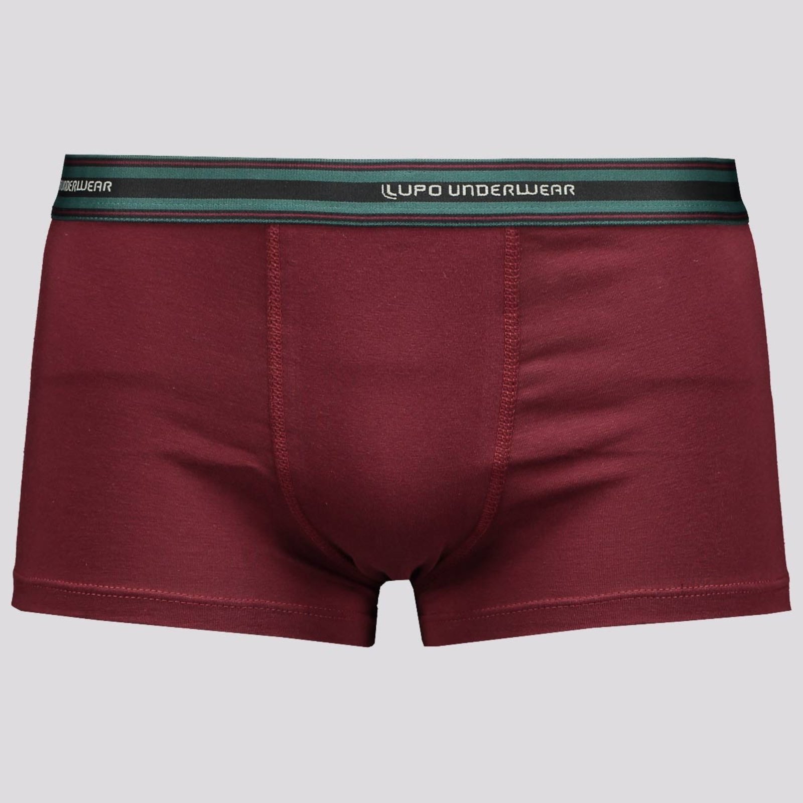 Cueca Sunga Lupo Algodão com Elastano Vinho