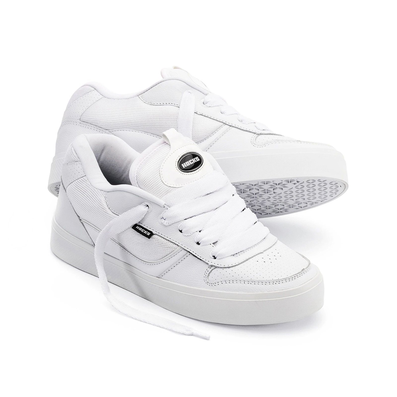 Tênis Hocks Puff "Brilhante"" - Exclusivo Branco"
