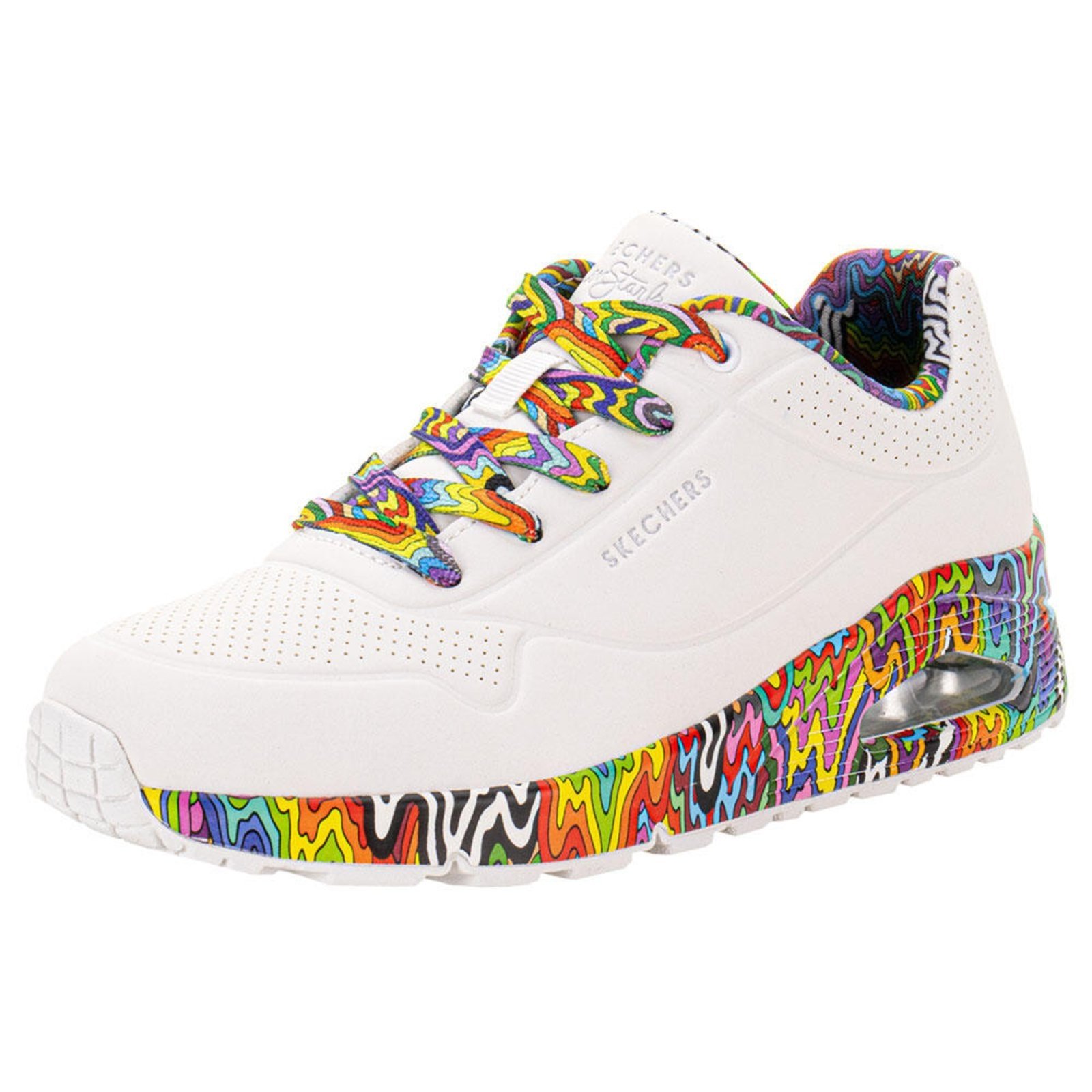 Tênis Feminino Uno Mini Drip Skechers 177959 5677959 Branco