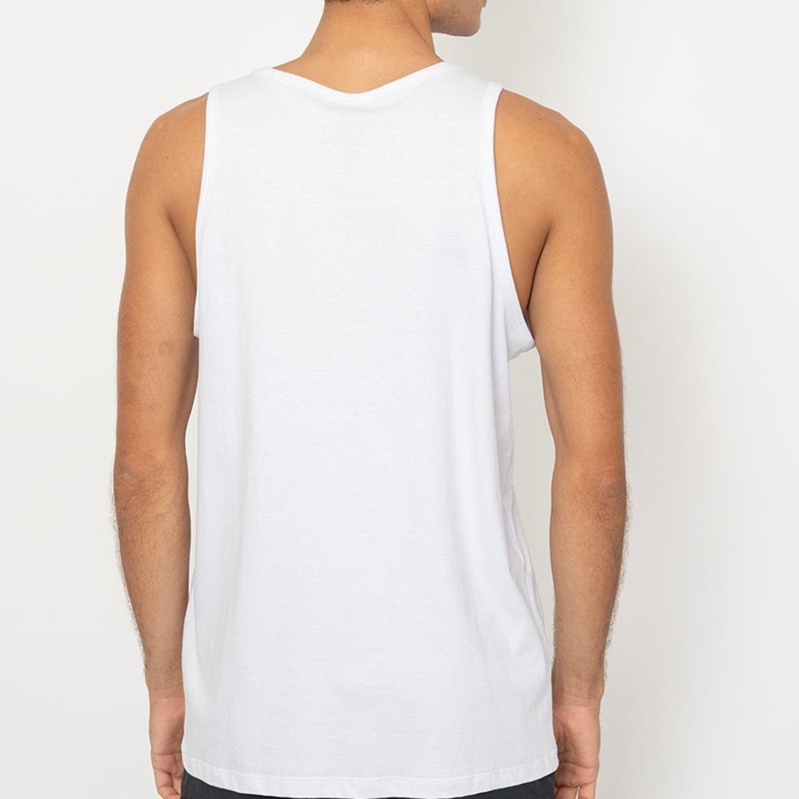 Regata Quiksilver Rinse SM27 Masculina Branco