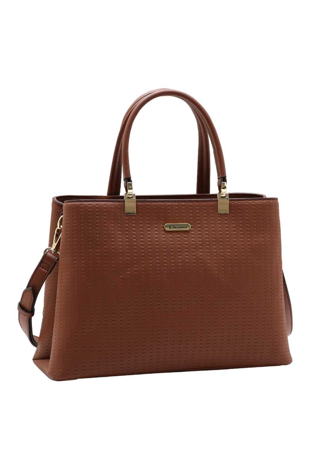 Bolsa Feminina Chenson Mão Basic Cool 3485940 Marrom