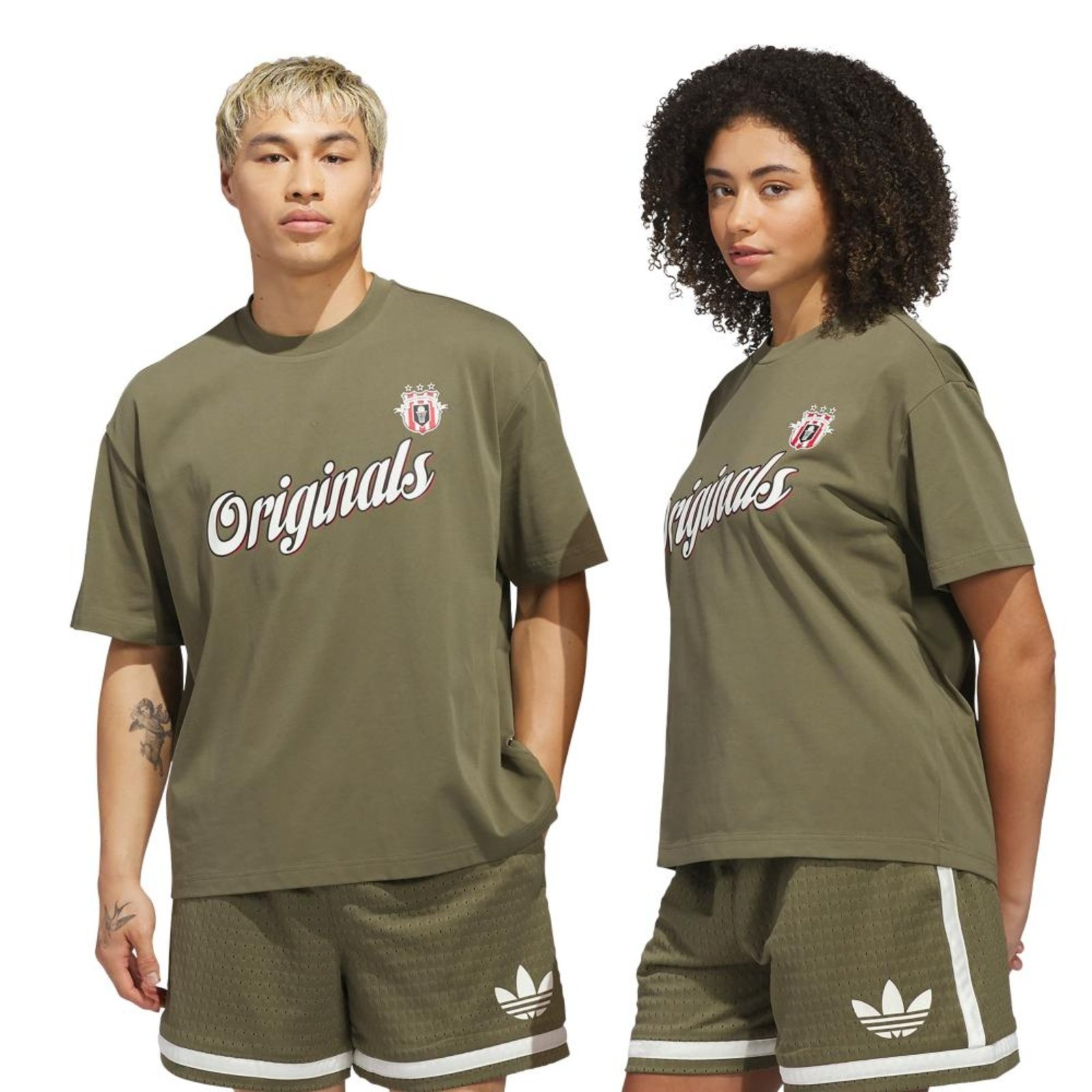 Camiseta Originals do time de basquete adidas Originals Verde
