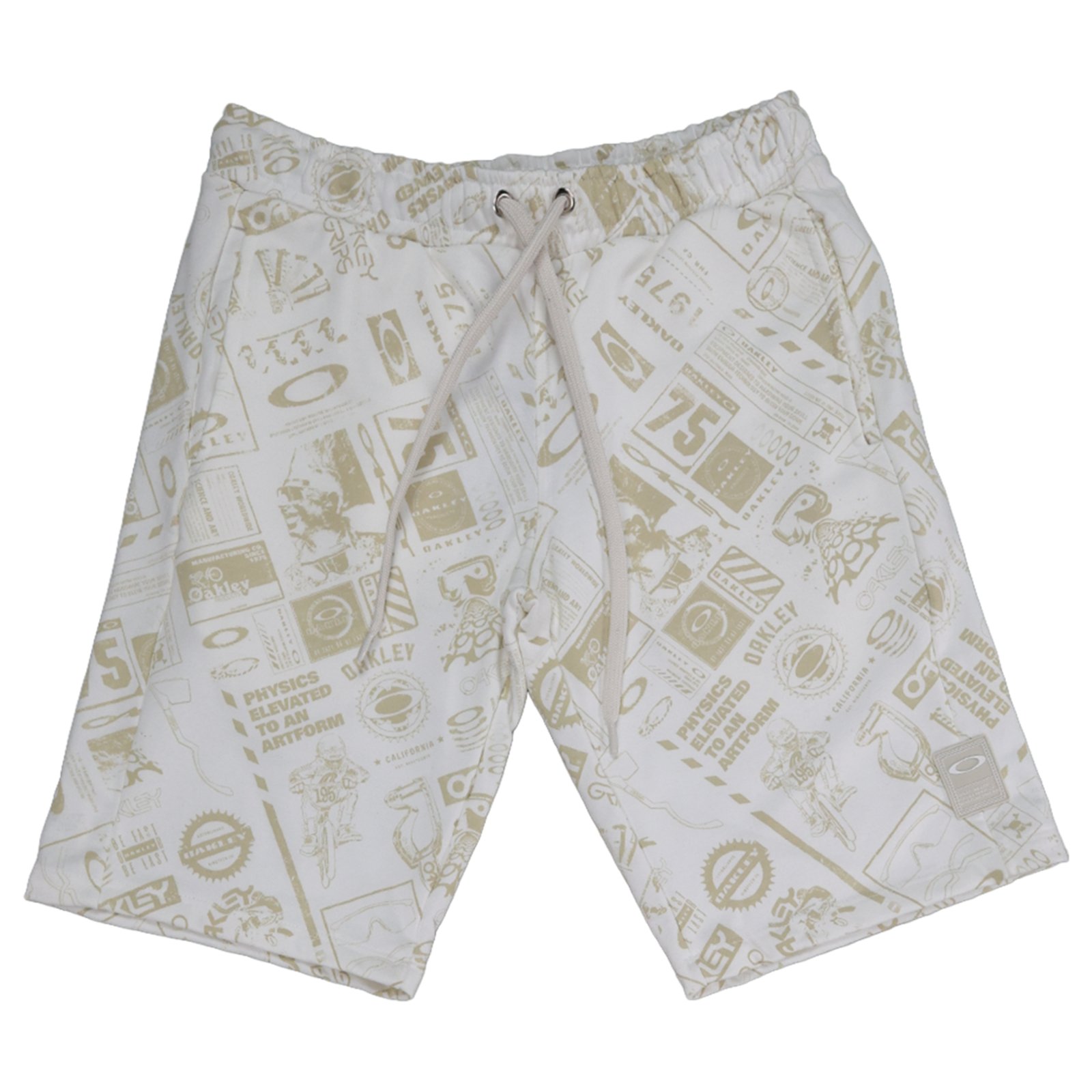 Bermuda Masculina Oakley O-mania Full Print Off White