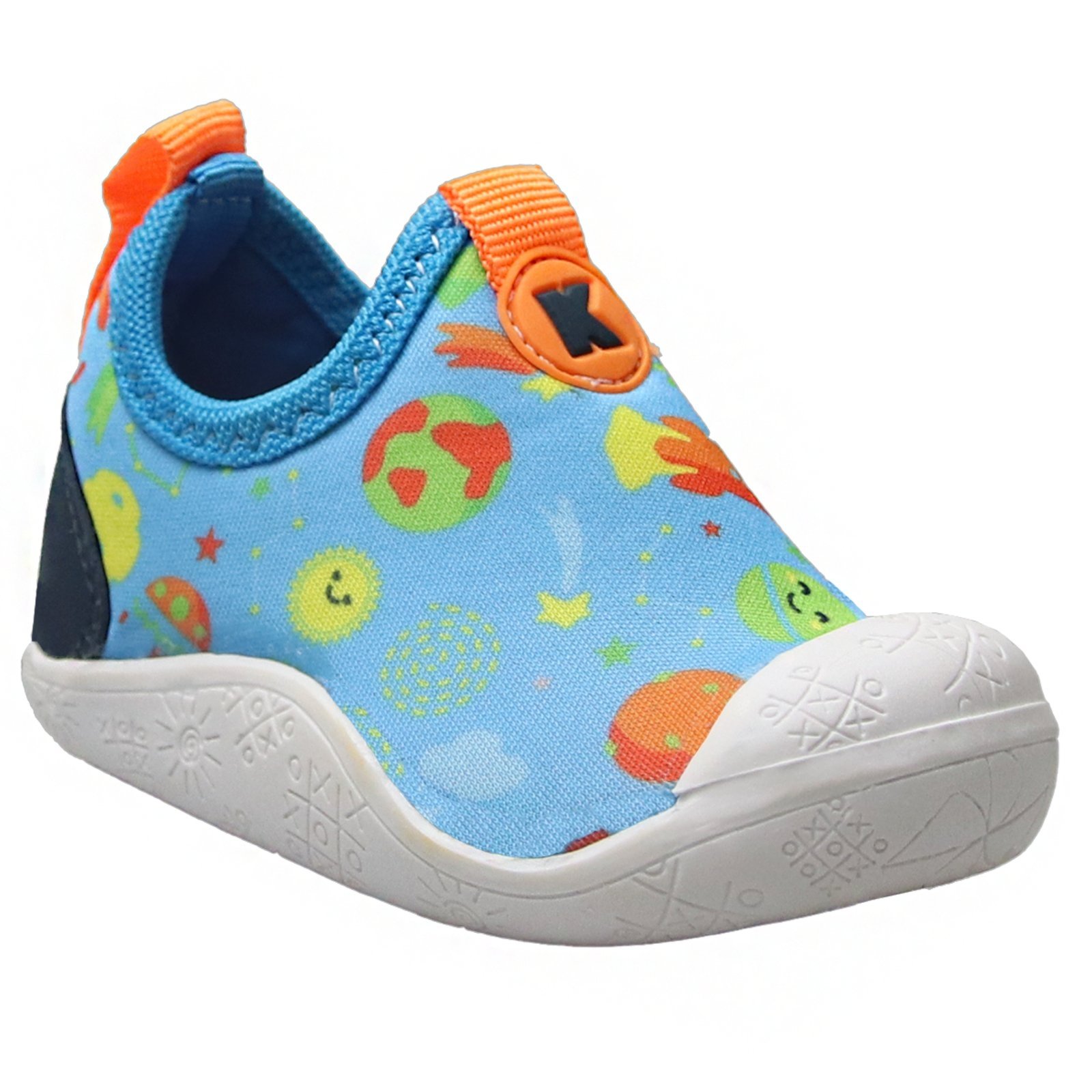 Infantil – Tênis Meia Baby Menino Sola Antiderrapante Estiloso Macio 16 ao 23 Azul BB