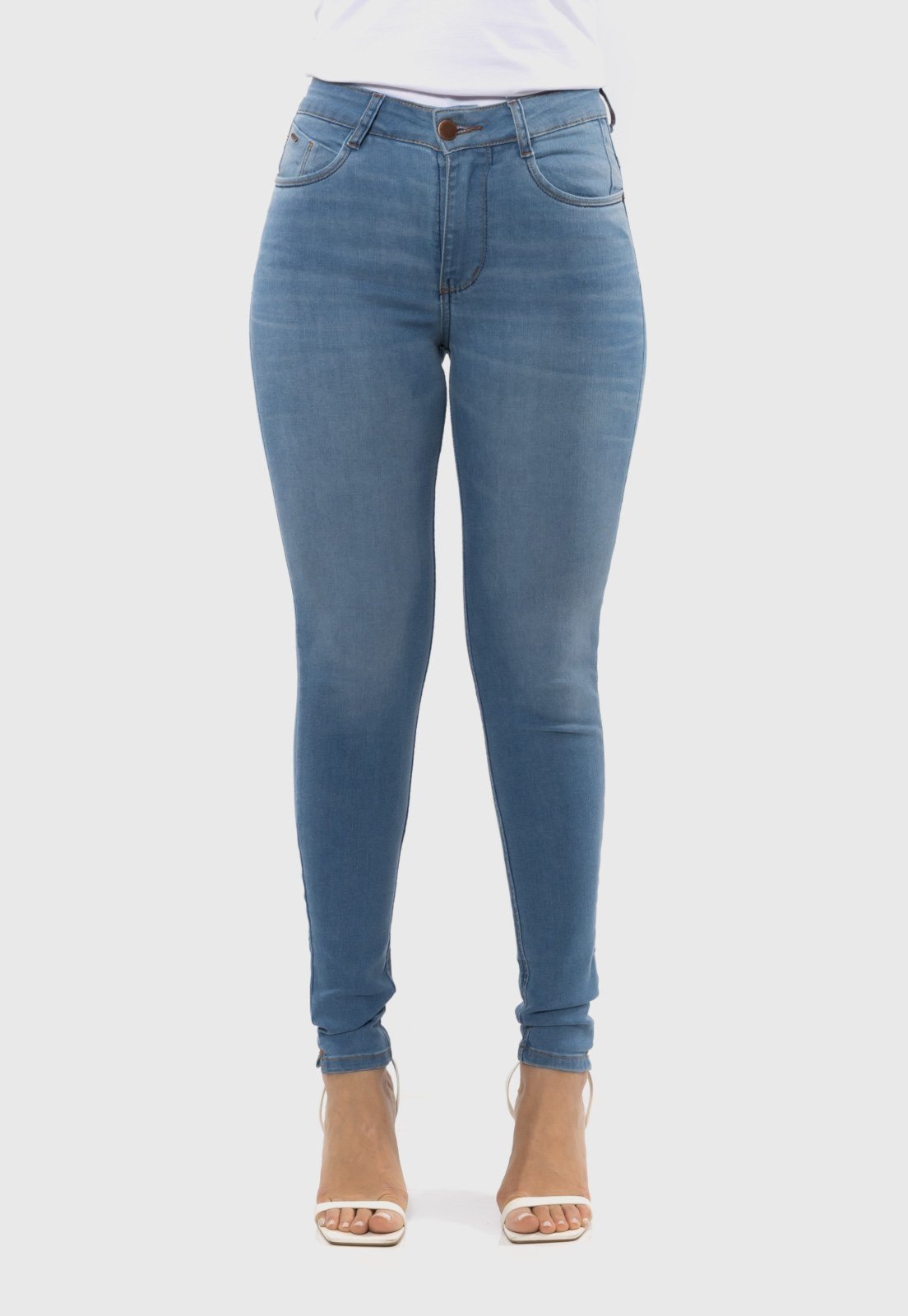 Calça Jeans Feminina Cigarrete Skinny Crocker – 50297