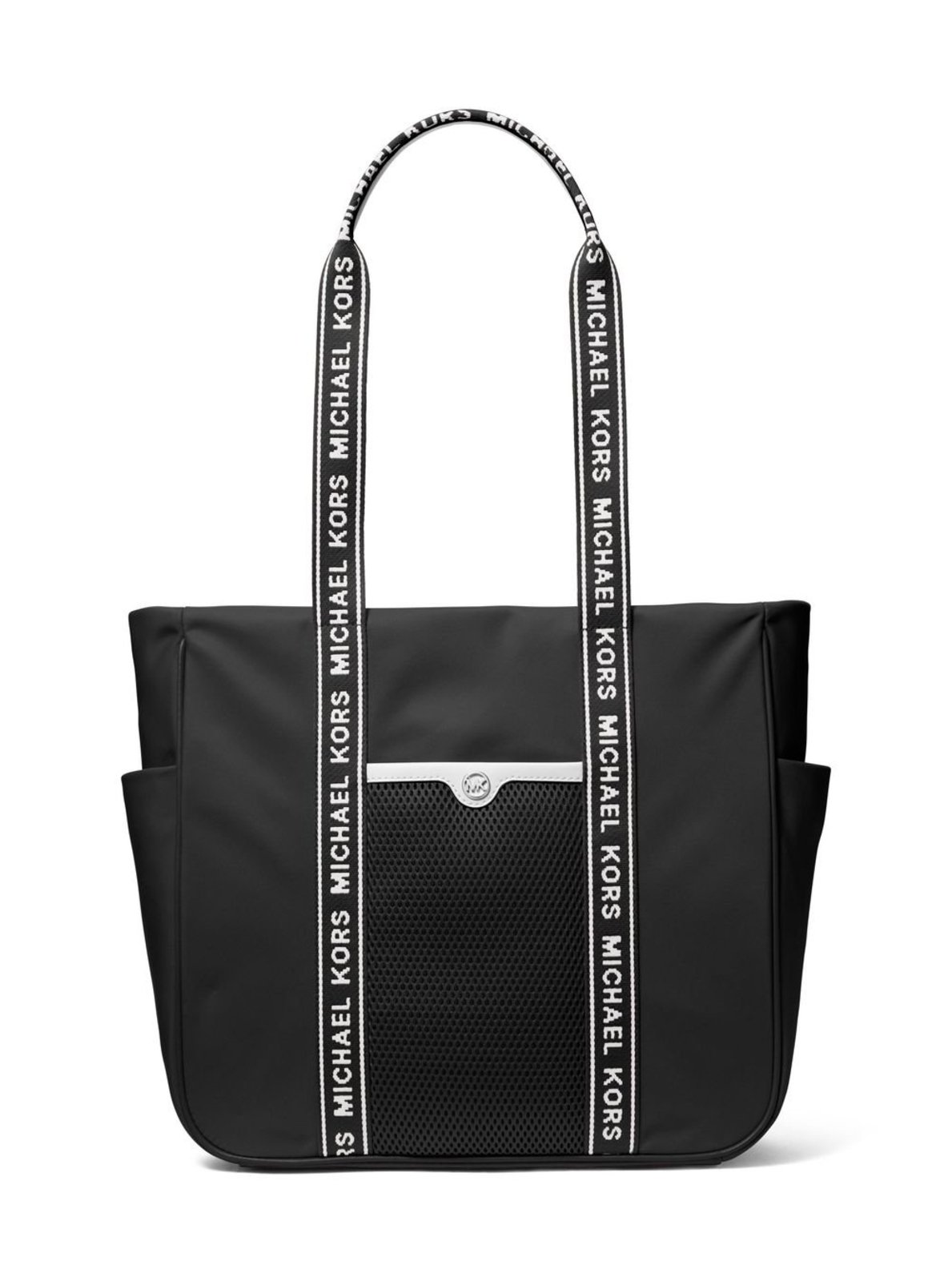 Vista 2 Bolsa Tote Jet Set Grande De Náilon 35S5stft3c001 preto preto