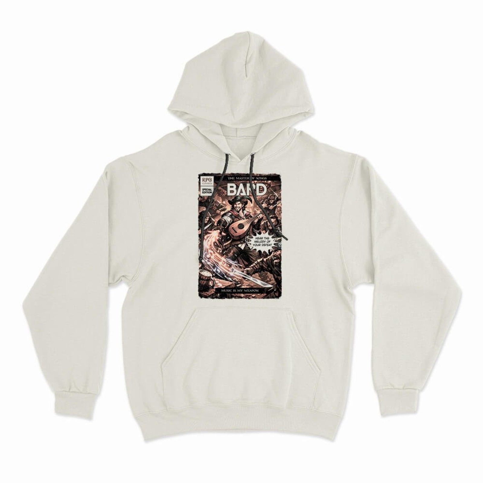Moletom Com Capuz Bard Comics - Off White