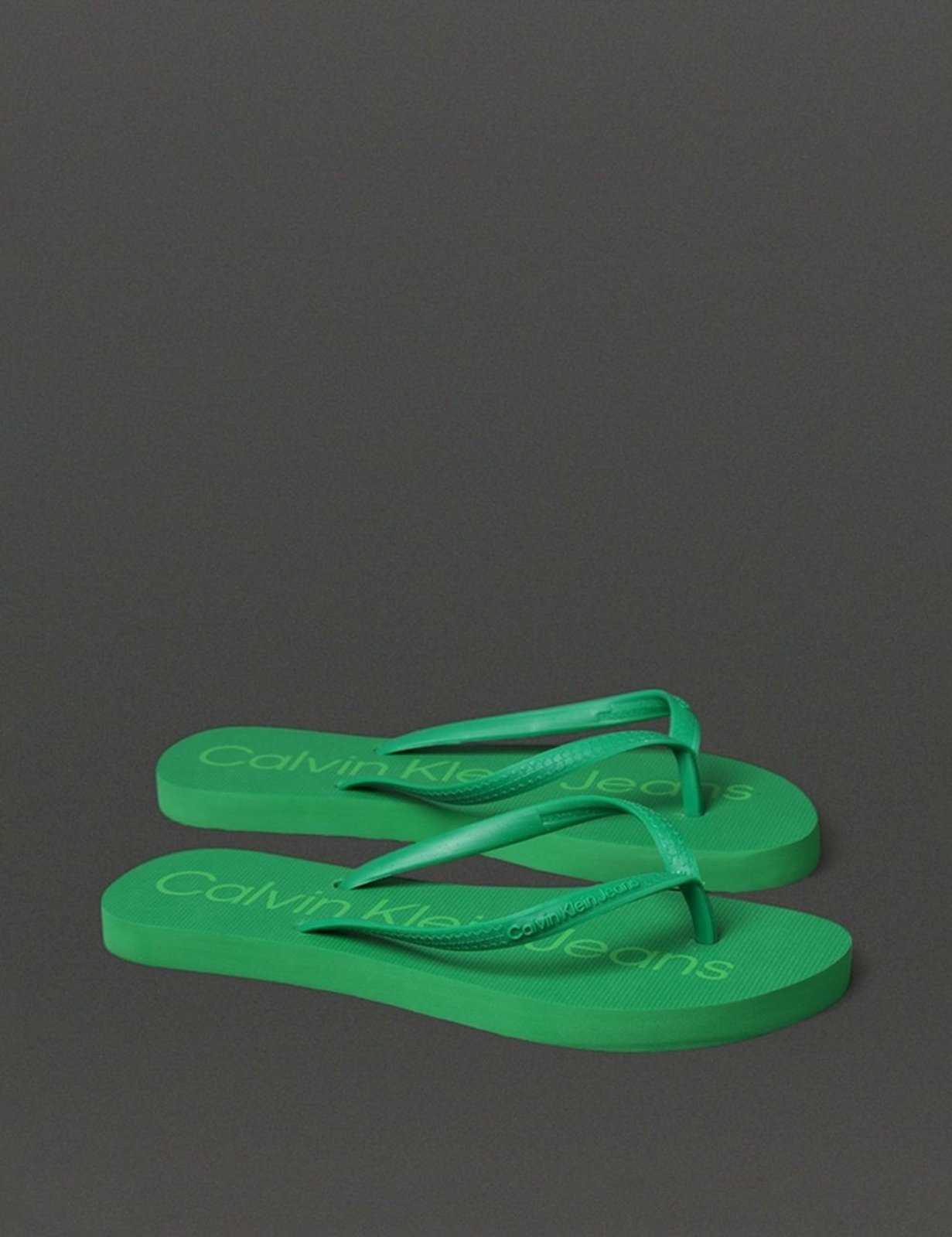 Chinelo Feminino Basic Calvin Klein Jeans – Verde Médio Calvin Klein Jeans