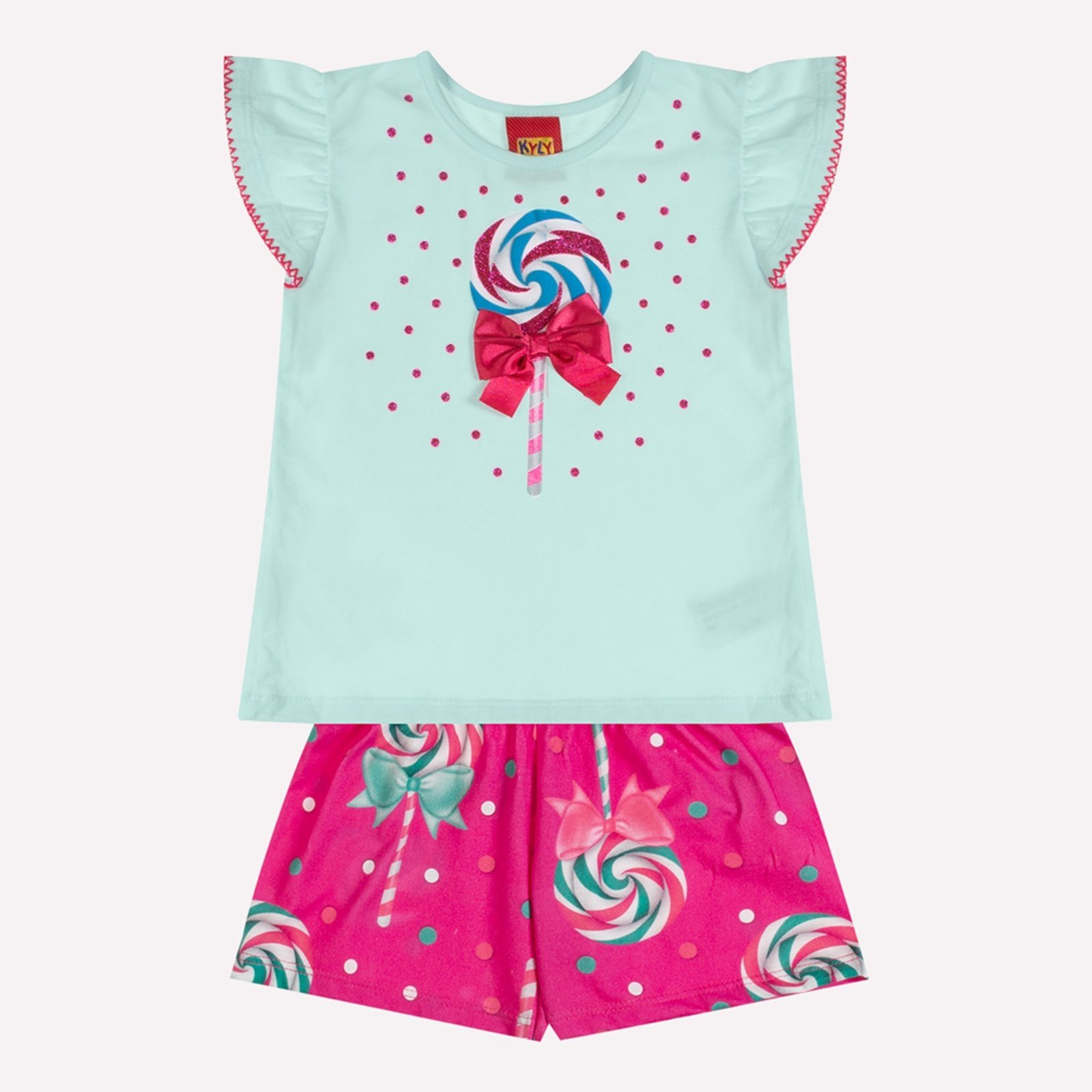 Infantil – Conjunto Menina Pirulito Kyly