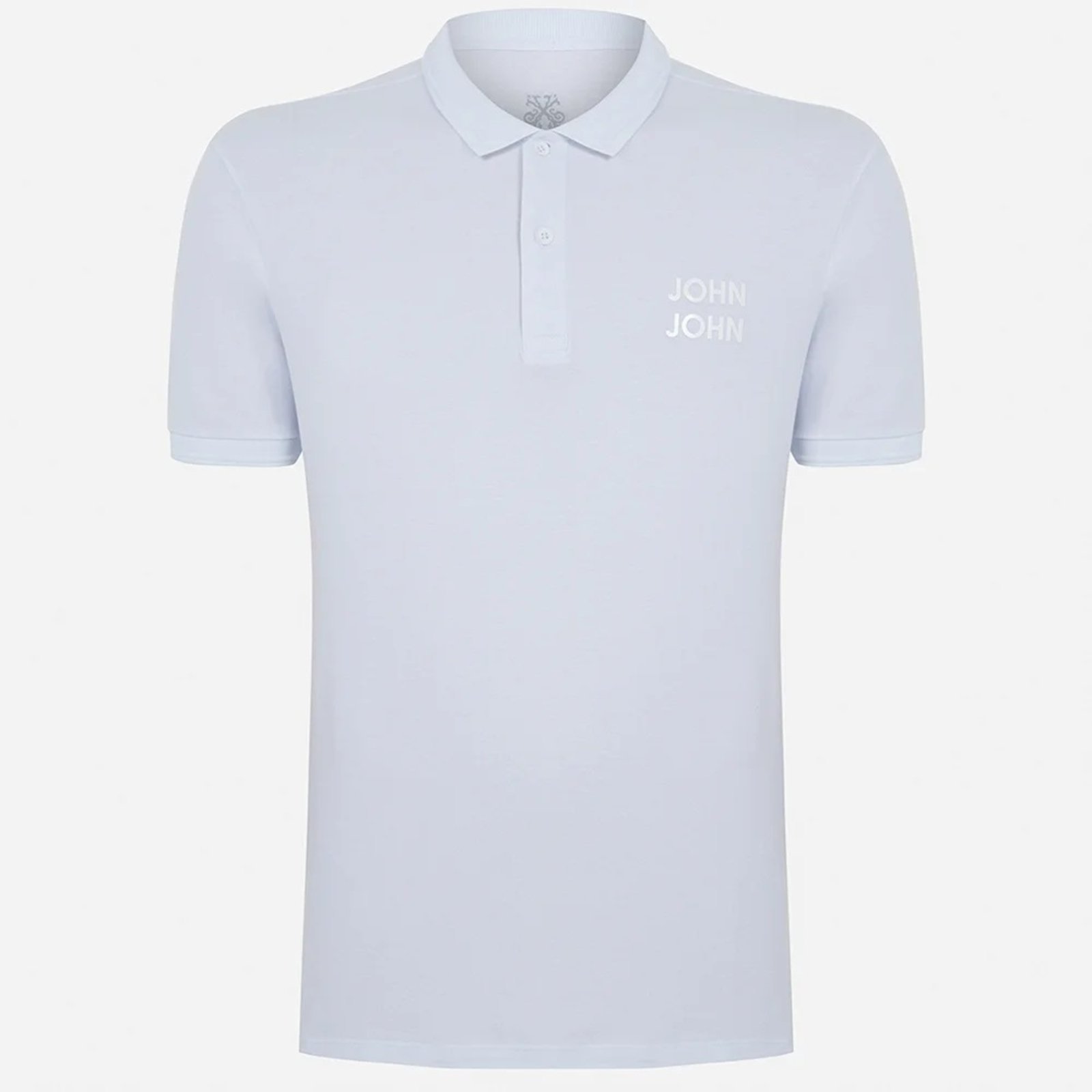 Camisa Polo John John Baule In24 Branco Masculino
