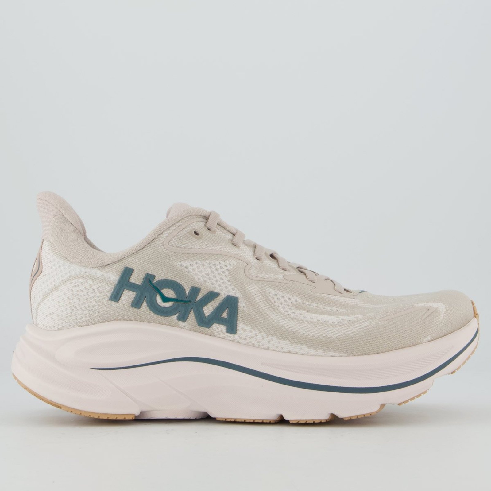 Tênis Hoka Clifton 10 Bege