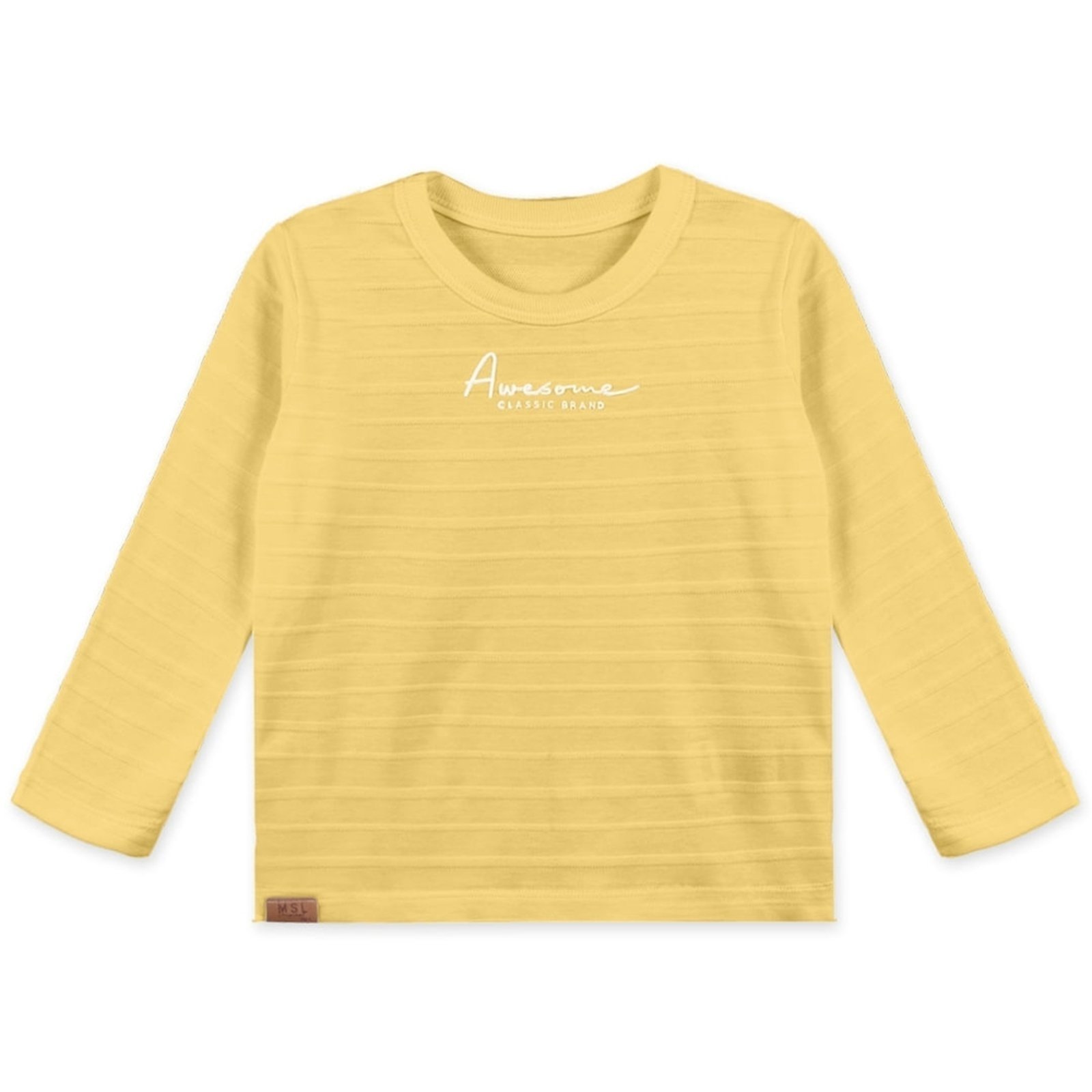 Infantil – Camiseta Manga Longa Comfort Masculina Marisol