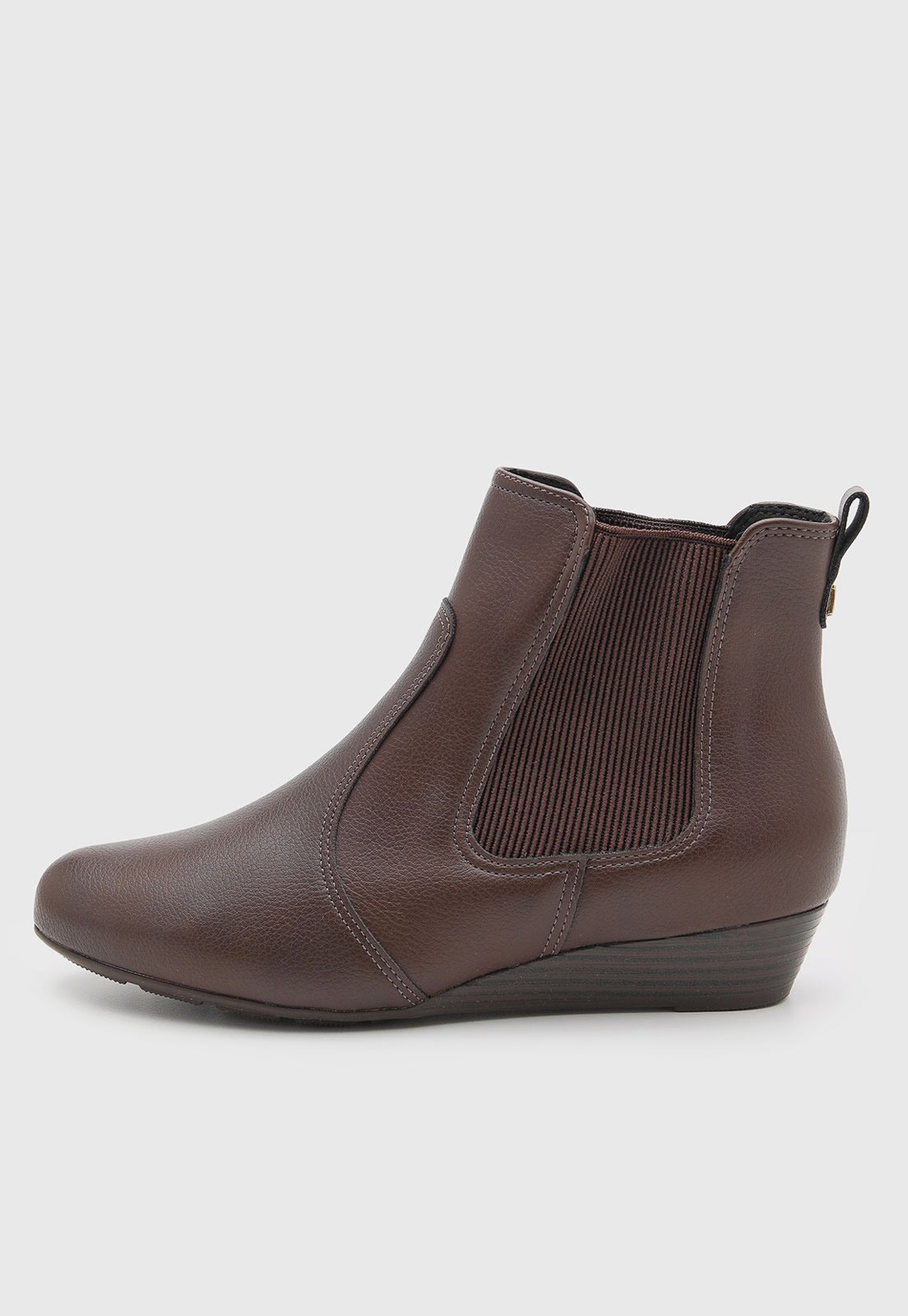 Bota Feminina Modare Cano Baixo Marrom