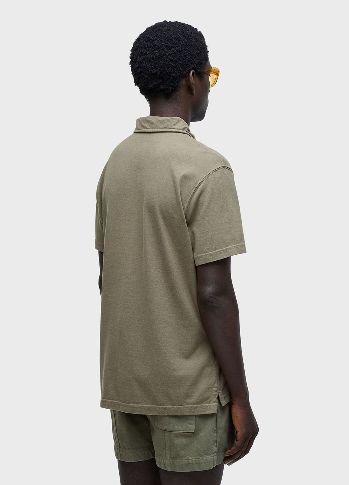 Vista 3 Camisa polo stone colors Osklen verde Osklen verde
