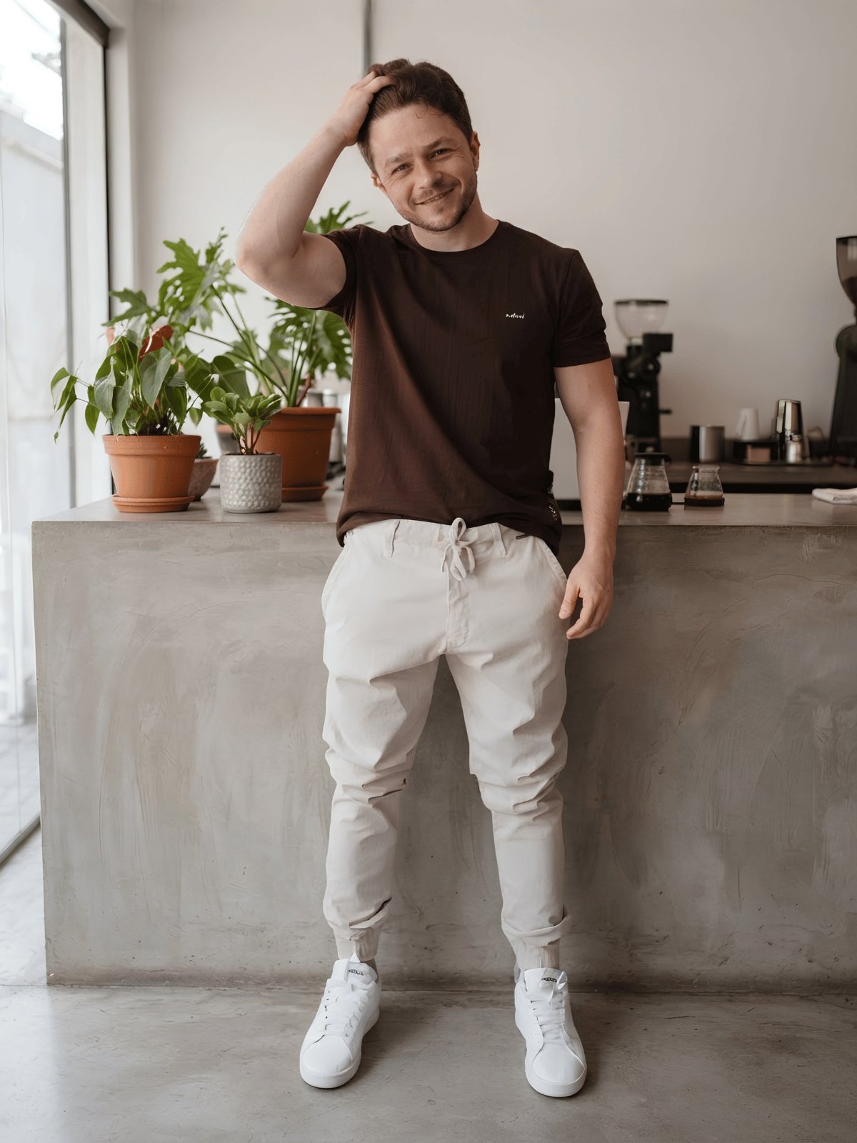 Calça Masculina Jogger Spender Oceano