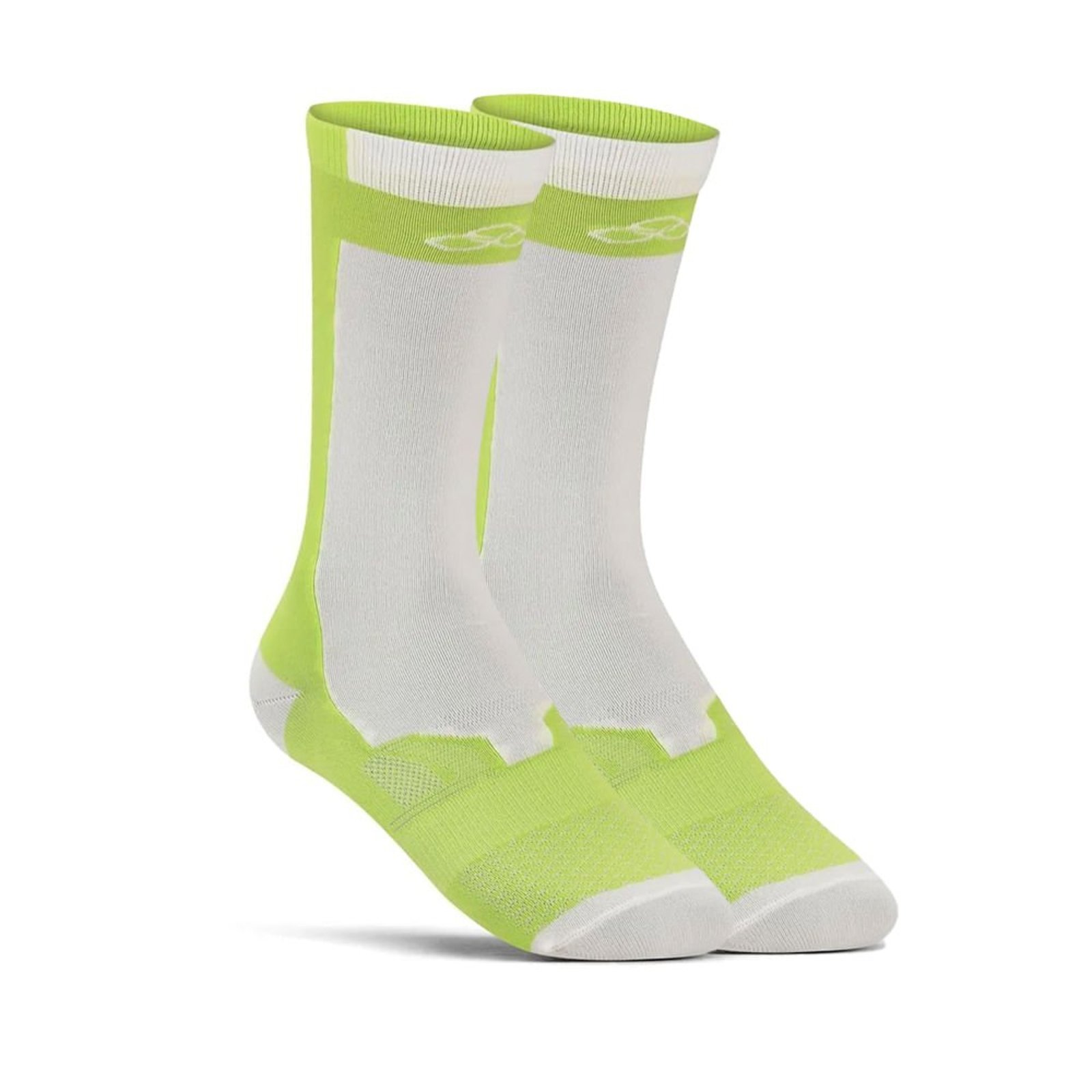 Meia Unissex Olympikus Cano Médio Compressão Branco/Verde